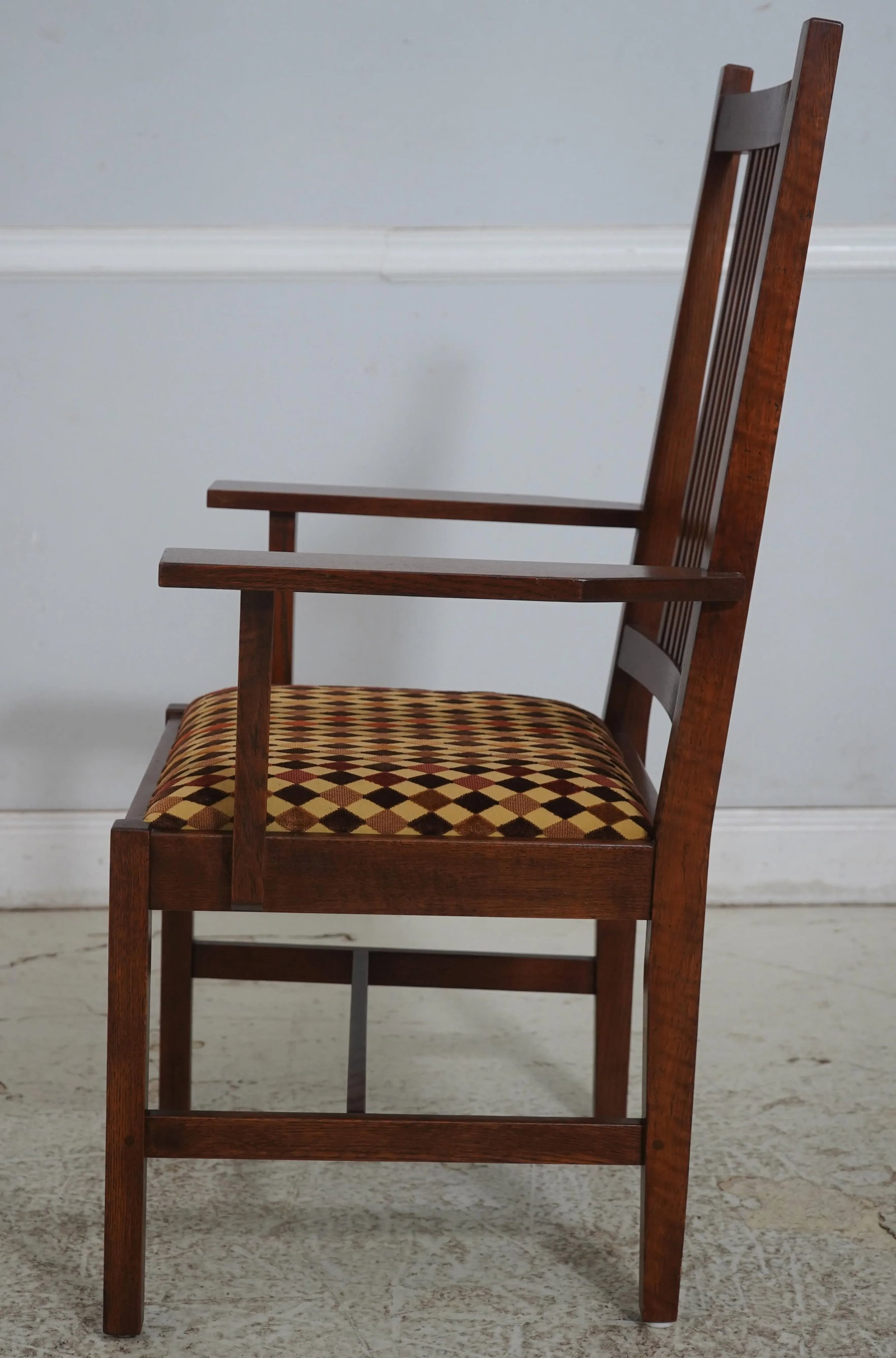 Set of 6 Stickley Mission Oak Dining Room Chairs - 3