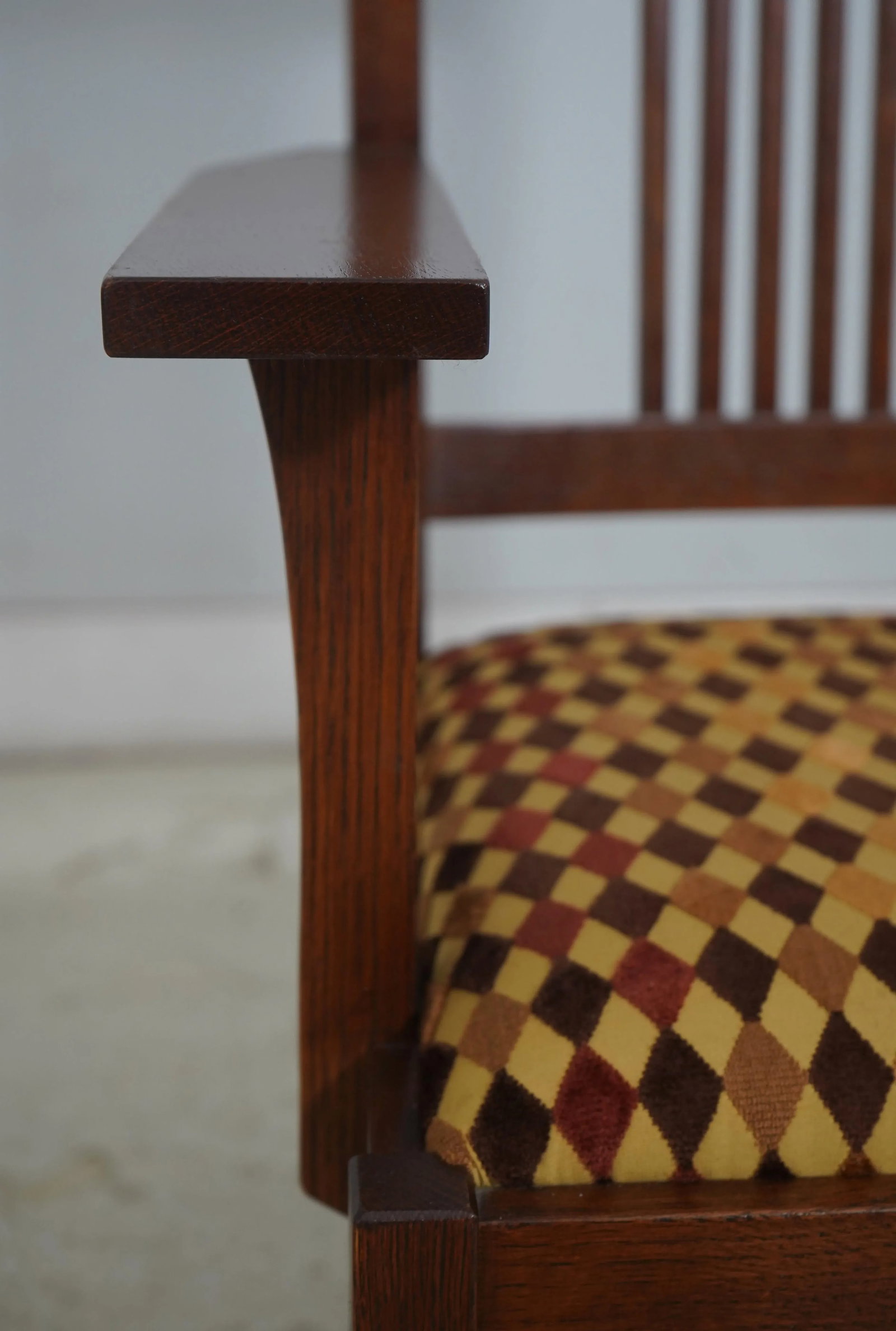 Set of 6 Stickley Mission Oak Dining Room Chairs - 8