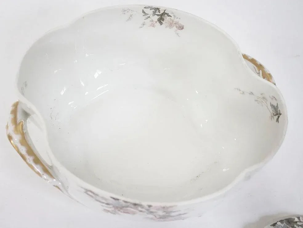 Vintage French Haviland Limoges Porcelain Soup Tureen - 9