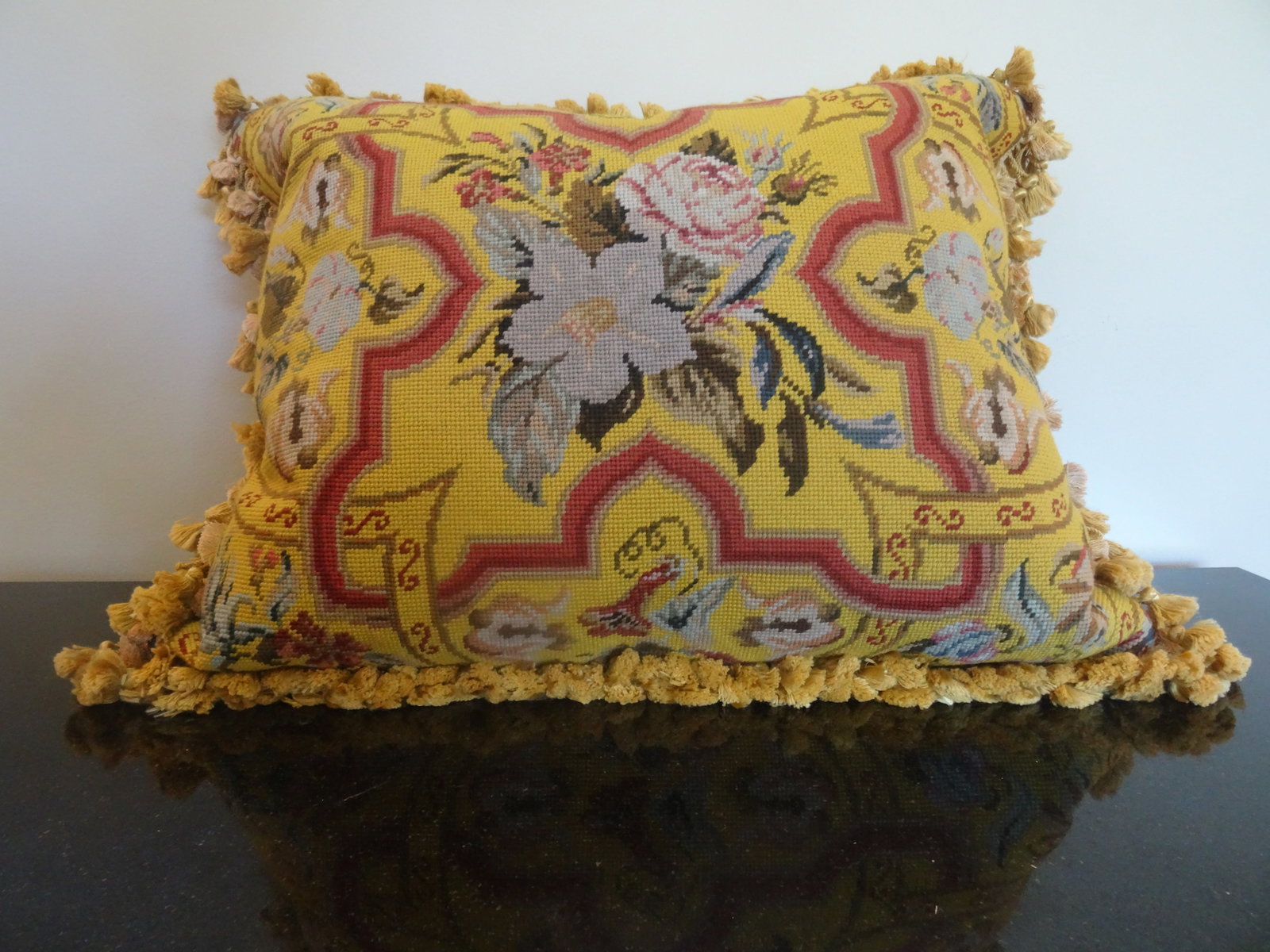 Extra Large Needlepoint Pillow - 2