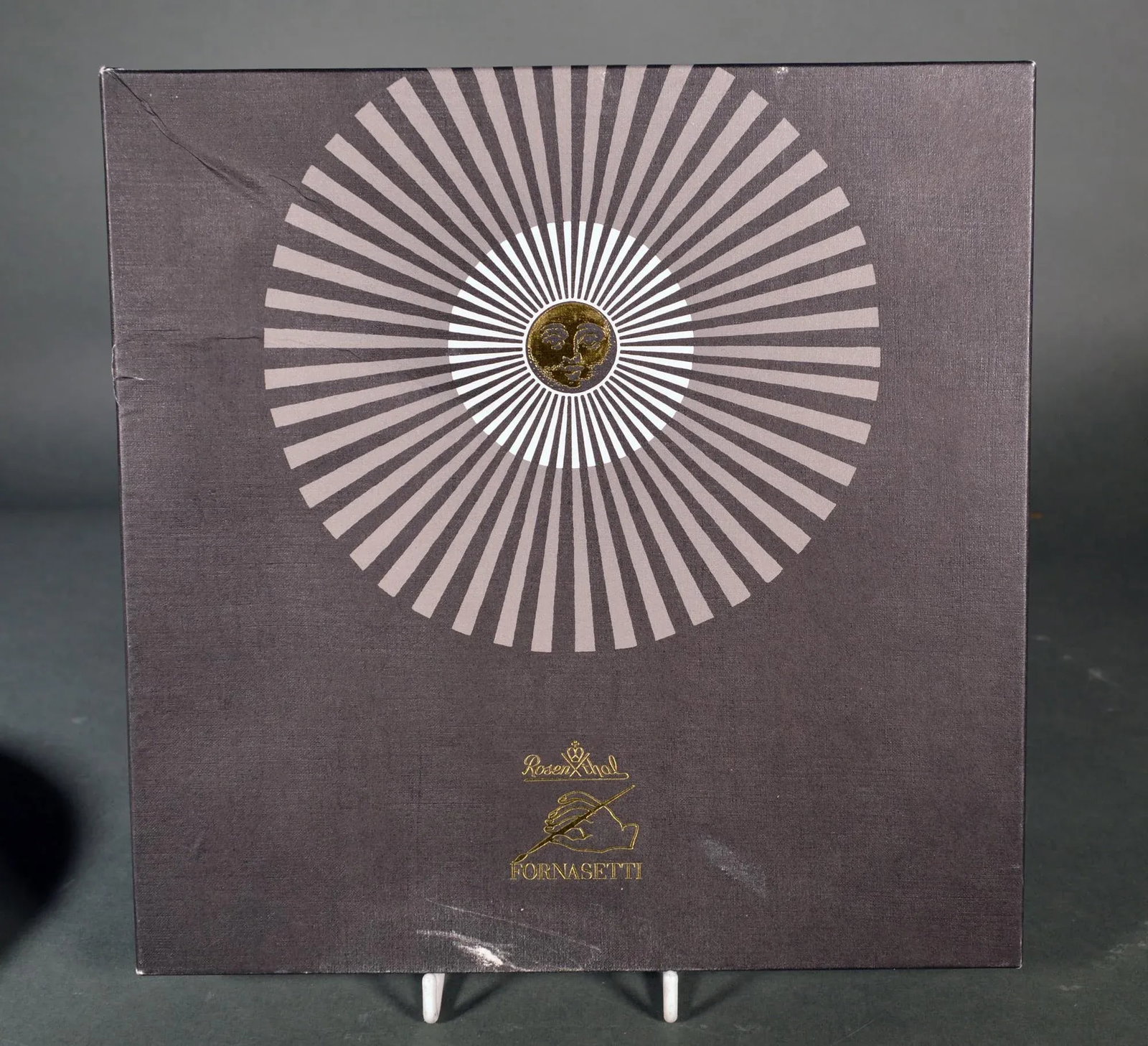 Mid-Century Modern Piero Fornasetti Rosenthal Themes & Variations Plate, Motiv 22, 1980s - 4