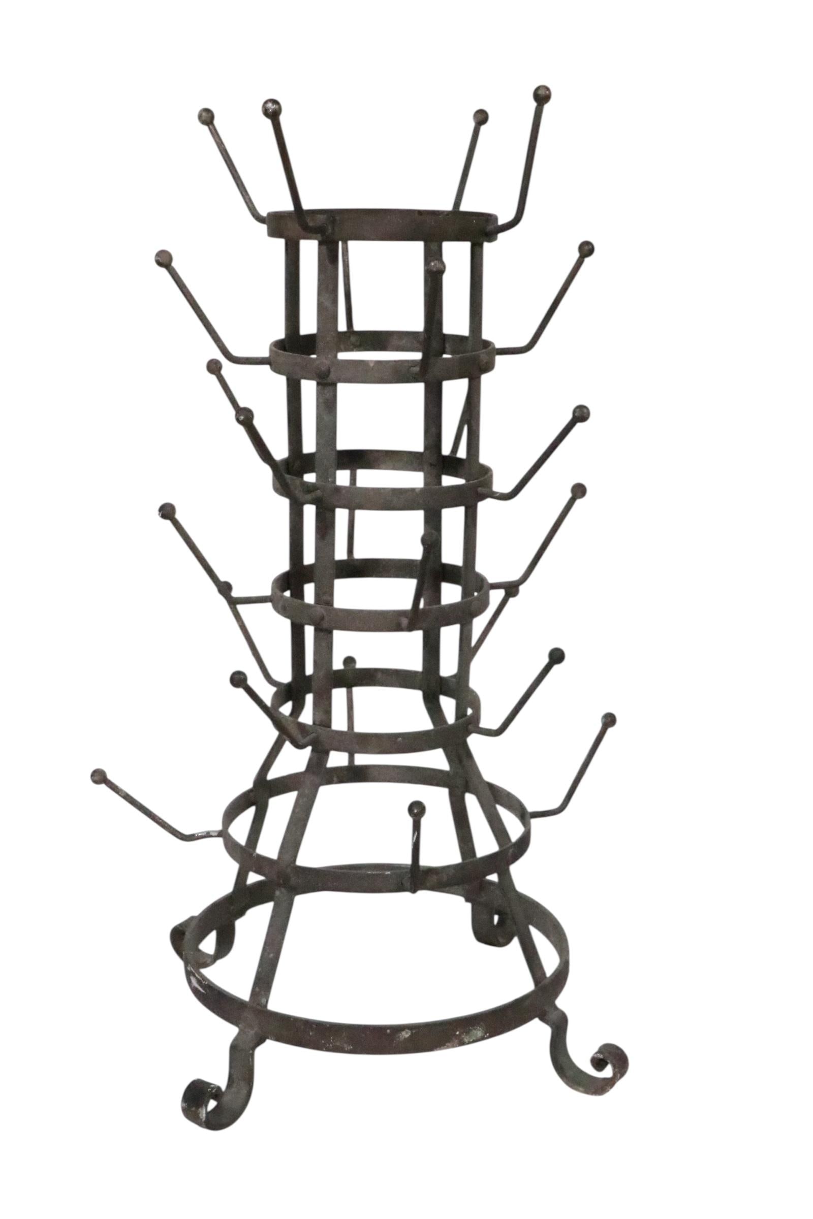 French Wine Bottle Tree C 1900/1920 - 10