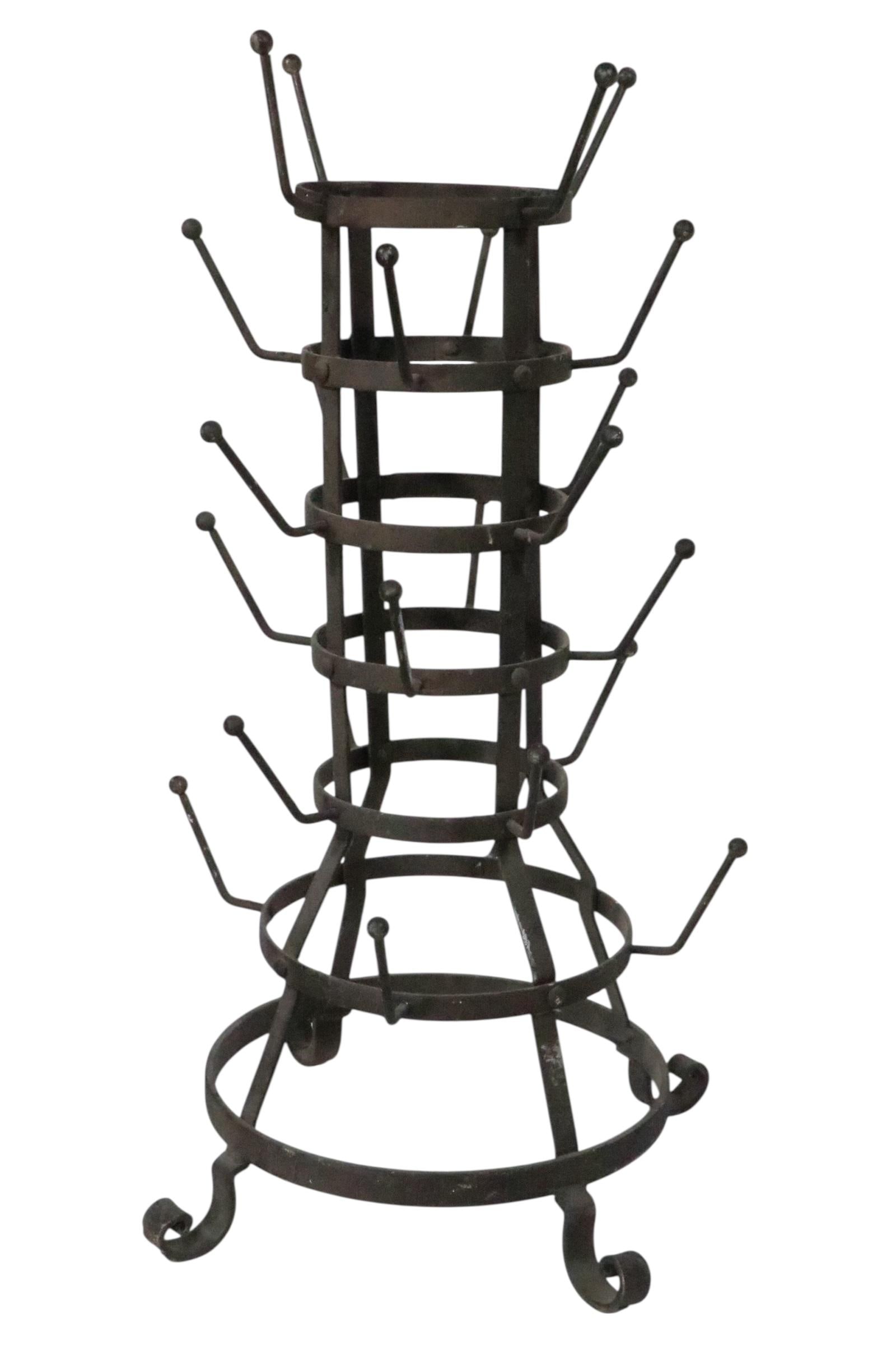 French Wine Bottle Tree C 1900/1920 - 13