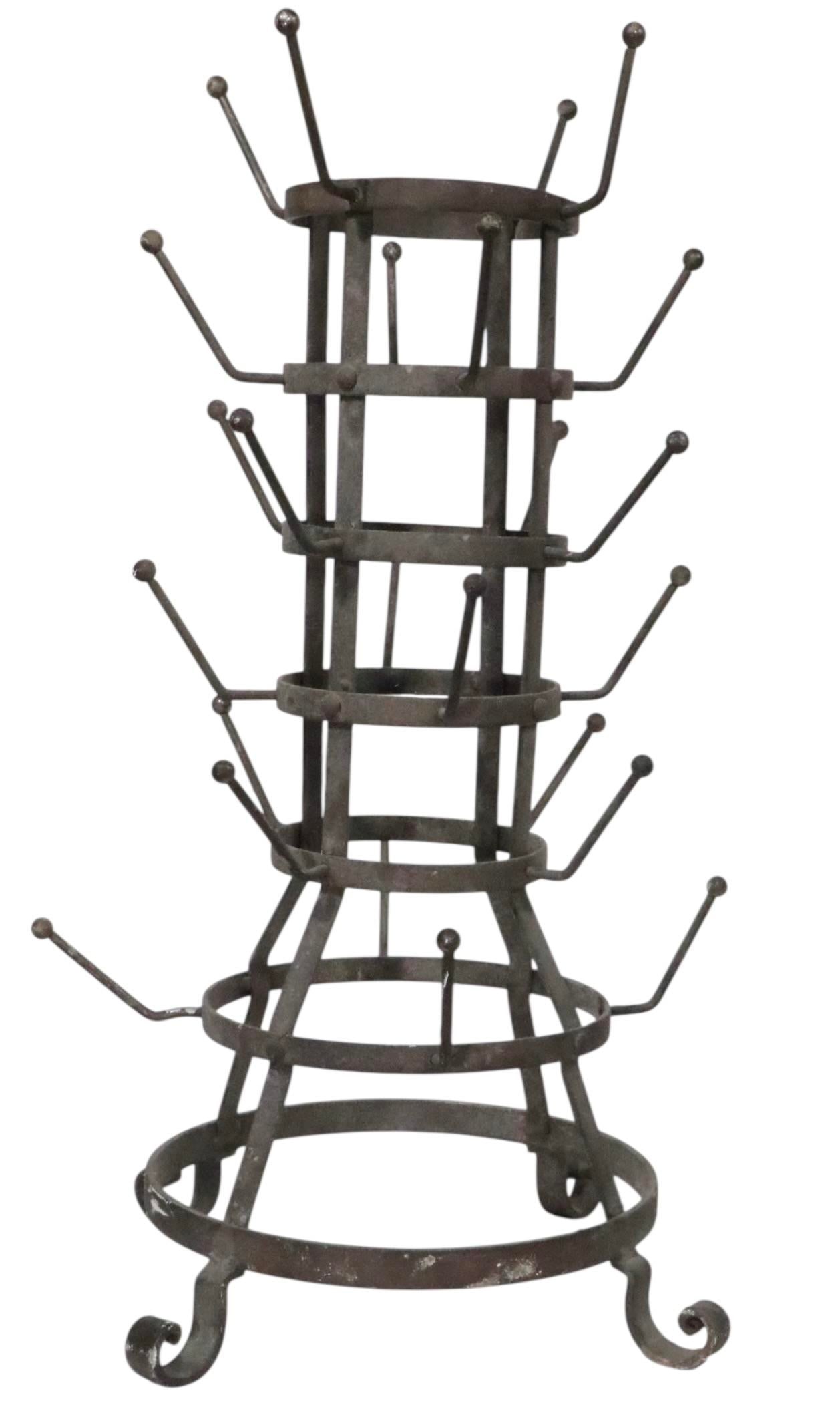 French Wine Bottle Tree C 1900/1920 - 14