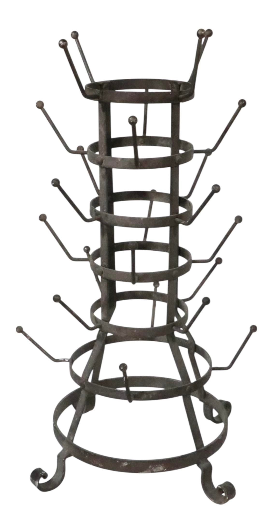 French Wine Bottle Tree C 1900/1920 - 2