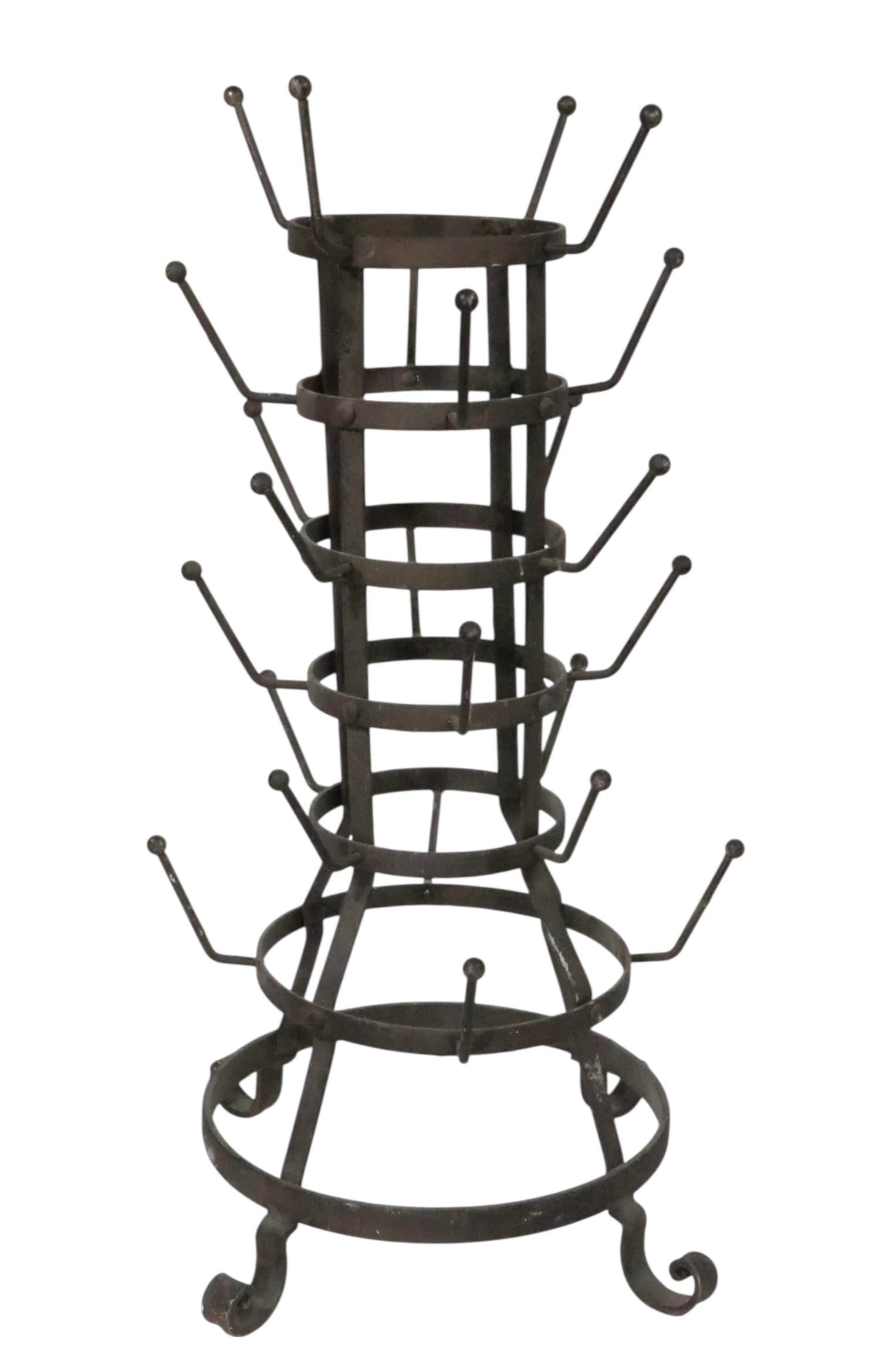 French Wine Bottle Tree C 1900/1920 - 3