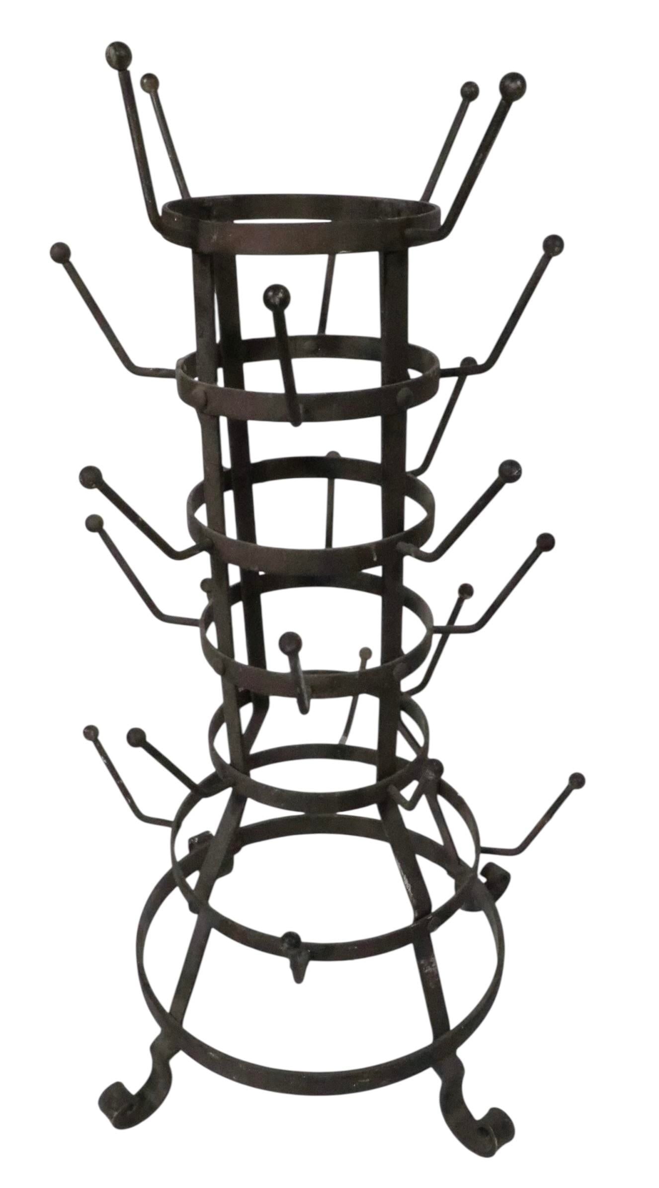 French Wine Bottle Tree C 1900/1920 - 4