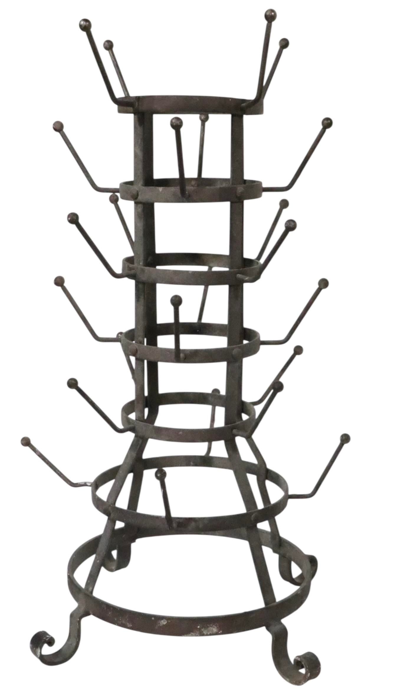 French Wine Bottle Tree C 1900/1920 - 5