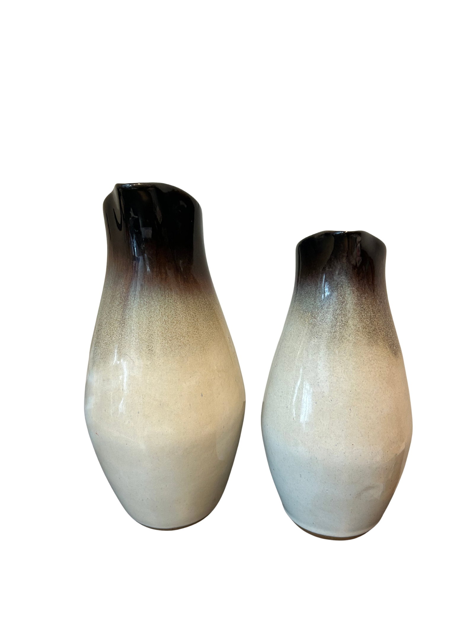 Vintage Peter Pots Pottery Peace Dale Stoneware Pitcher – Handcrafted Rhode Island Studio - 3