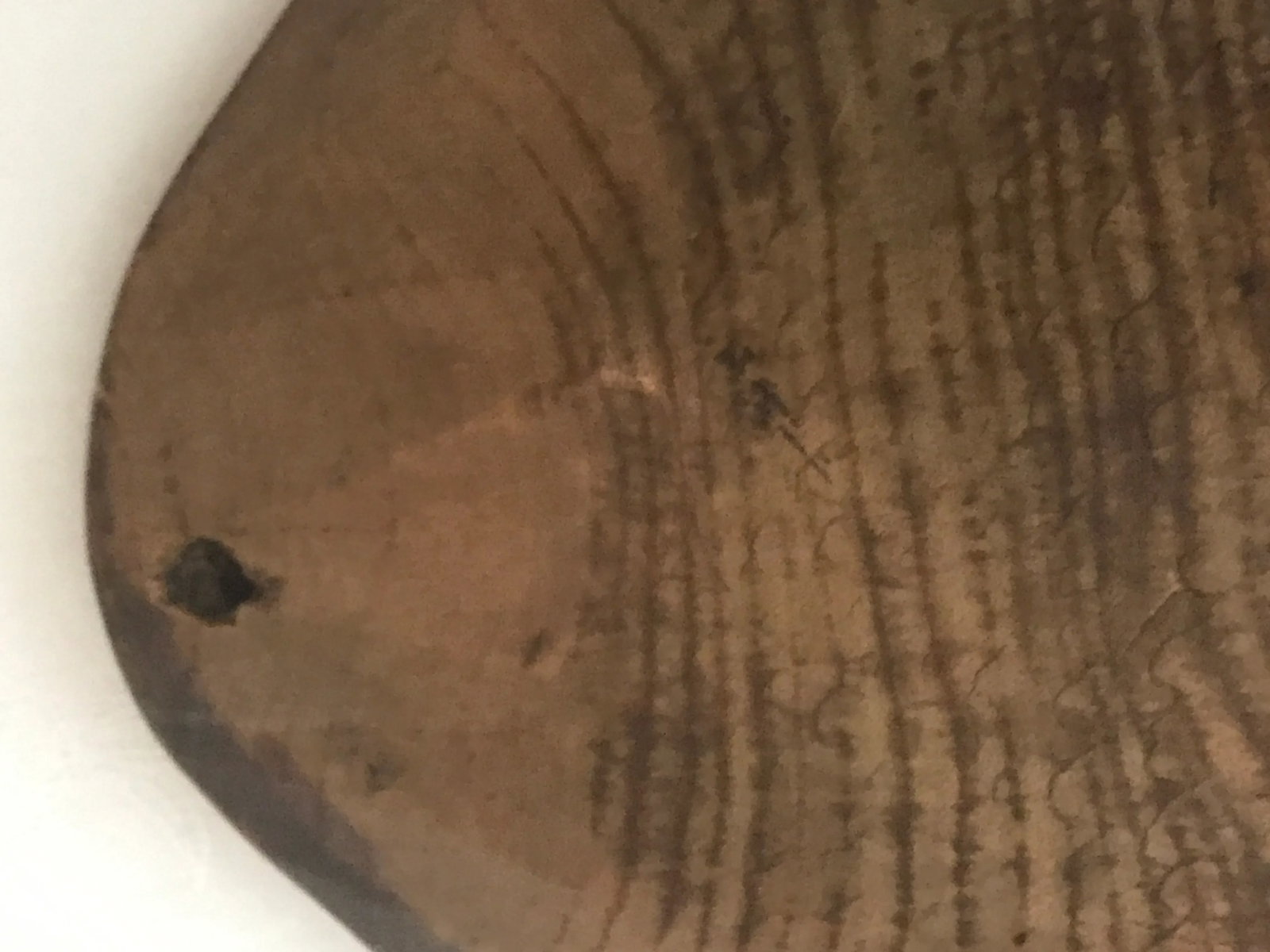 Carved Wood Dough Bowls a Pair - 11
