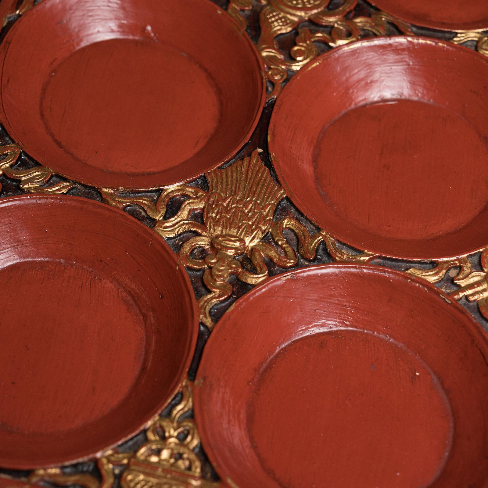 Chinese Eight Immortals Offering Tray, C. 1850 - 5