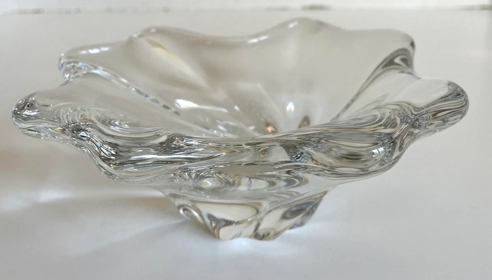 1970's Baccarat Crystal Candy Dish Bowl - 10
