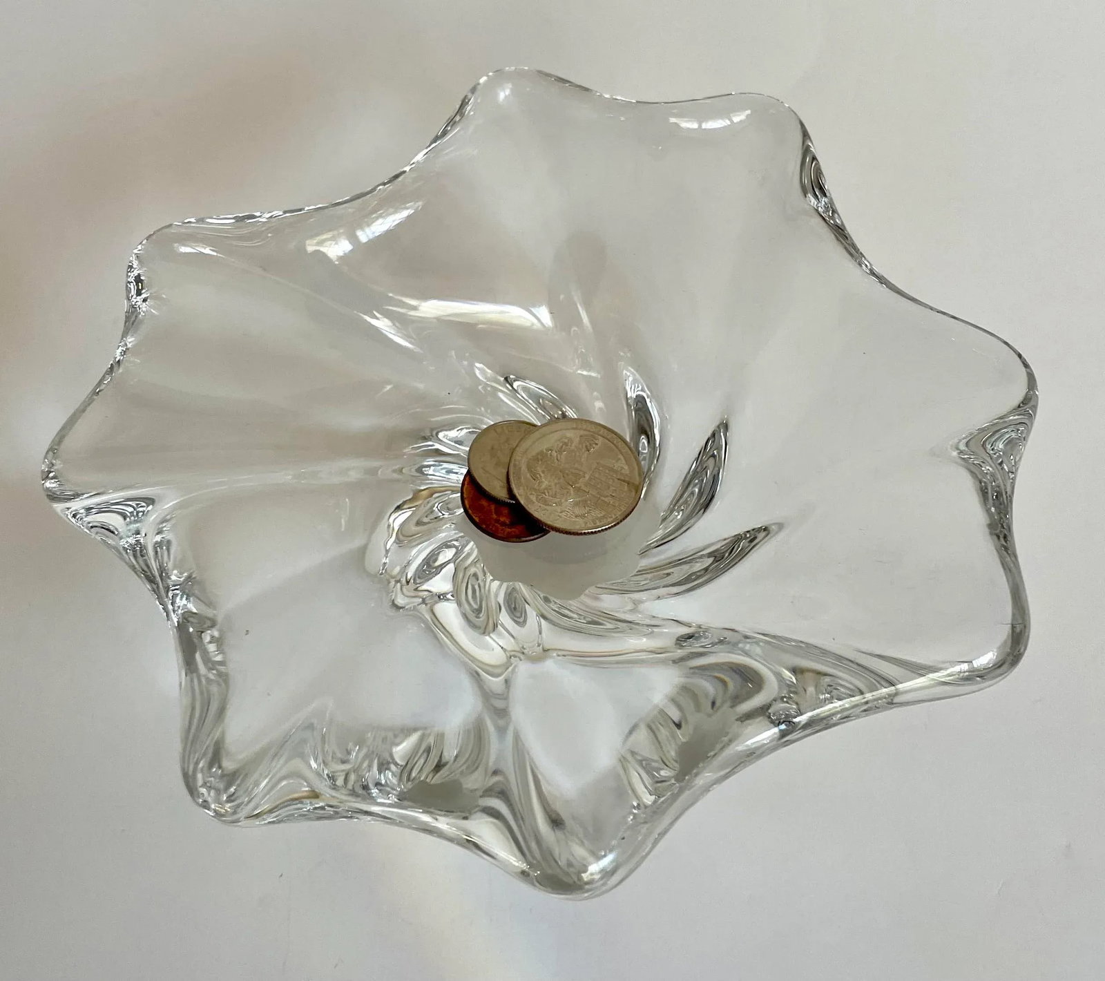 1970's Baccarat Crystal Candy Dish Bowl - 4