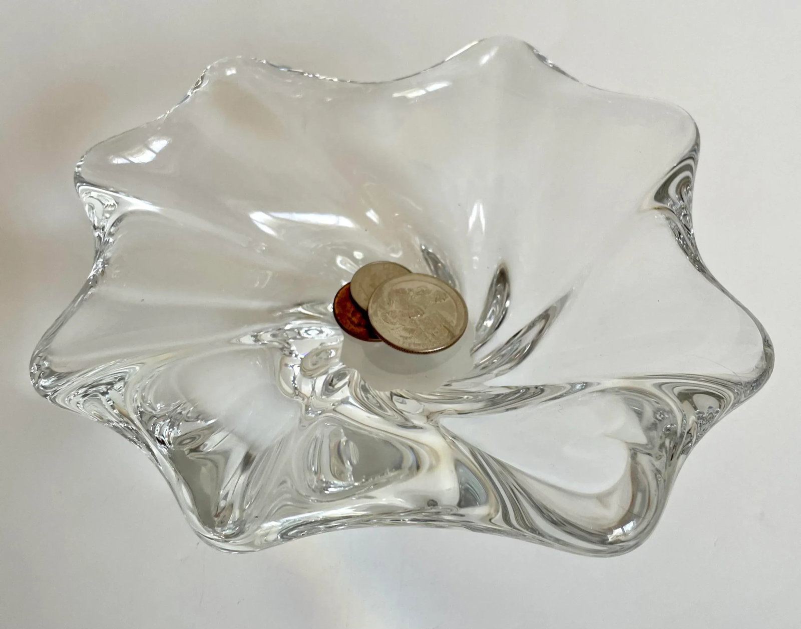 1970's Baccarat Crystal Candy Dish Bowl - 5