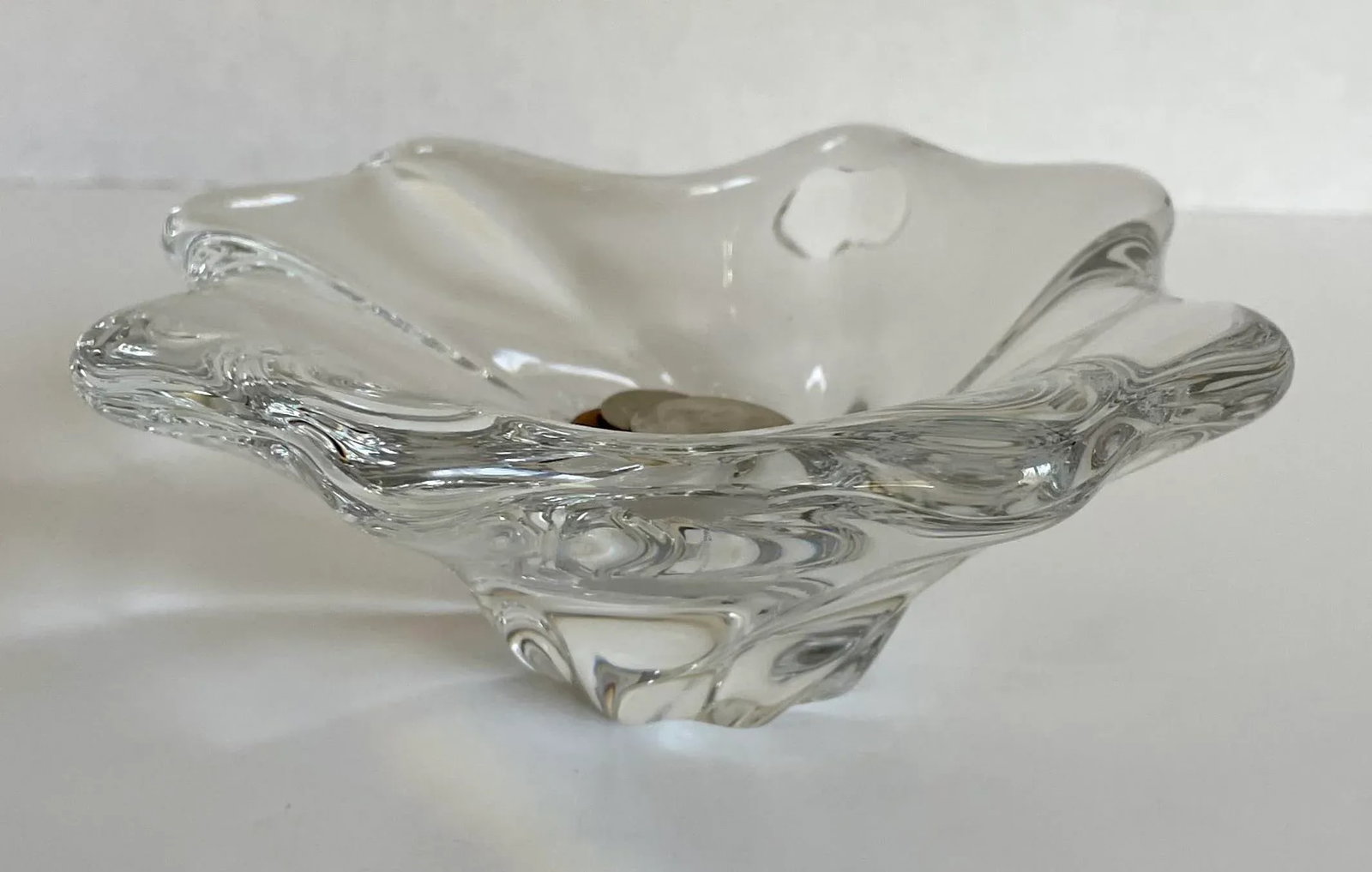 1970's Baccarat Crystal Candy Dish Bowl - 6
