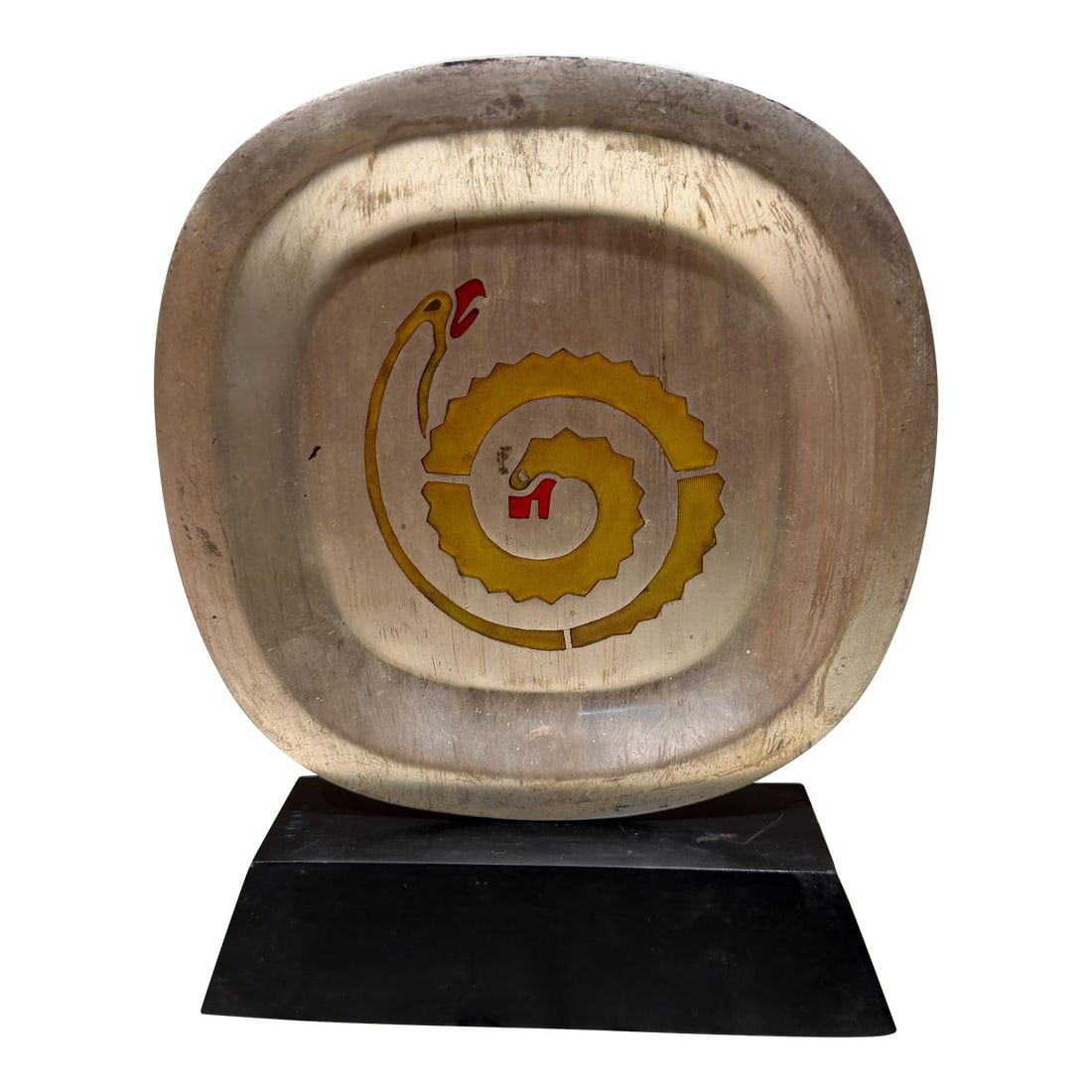 Los Castillo Taxco Pluma Azteca Silver-Plated Tray Headed Snake (1 of 10)