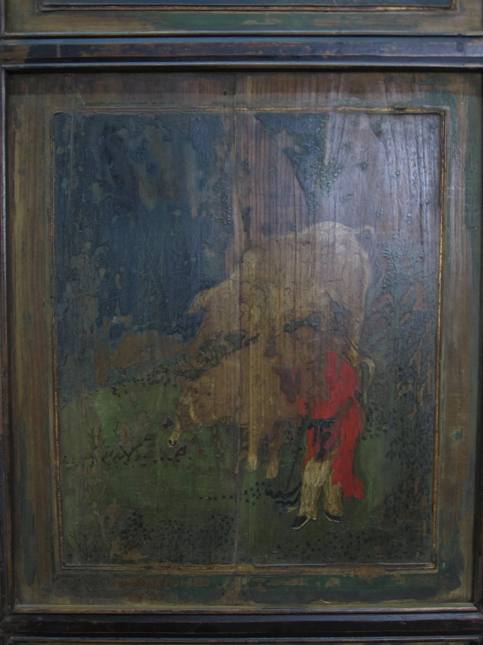 Mid 19th Century Hand Painted Room Divider - Set of 6 - 4