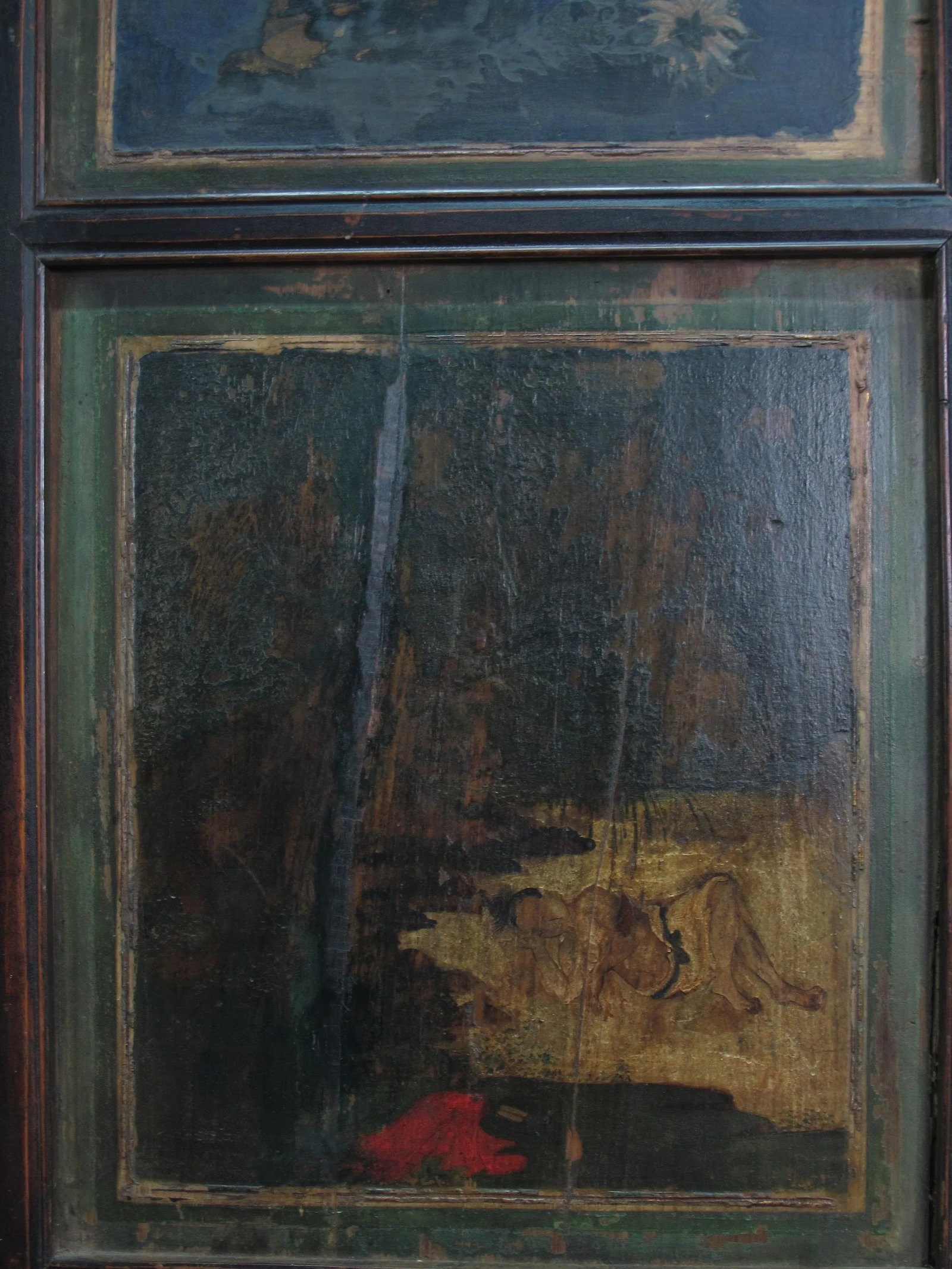 Mid 19th Century Hand Painted Room Divider - Set of 6 - 5