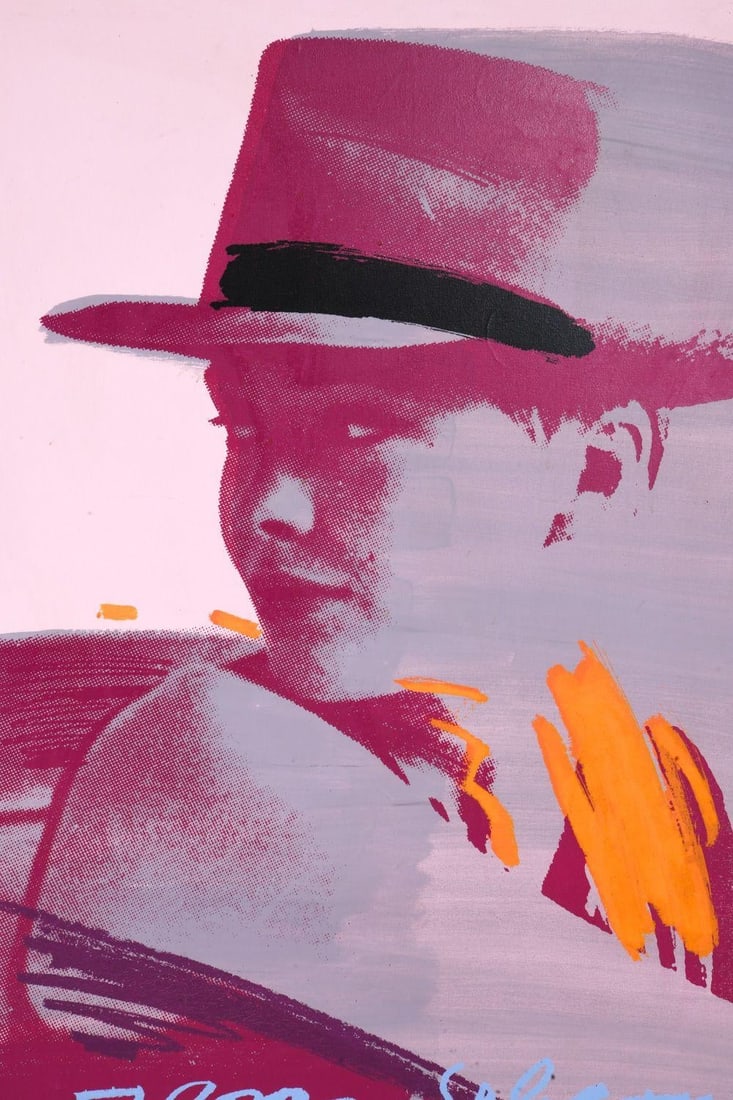 Andy Warhol Style "Jean Seberg" Pop Art Screenprint – Framed - 6