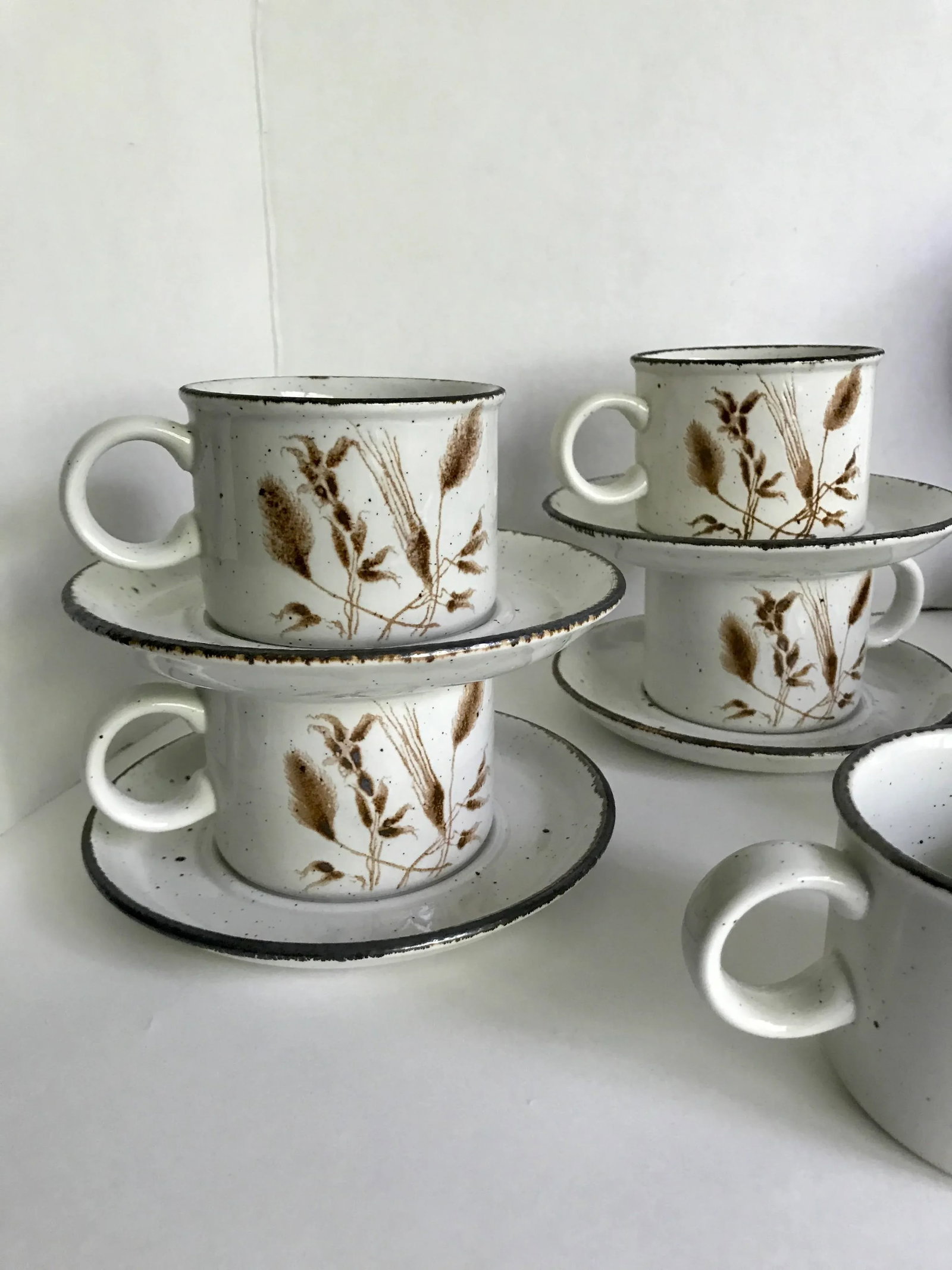 1960's Midwinter Stonehenge Tea Coffee Set With Mug Set and Luncheon Plates - 21 Pieces - 4