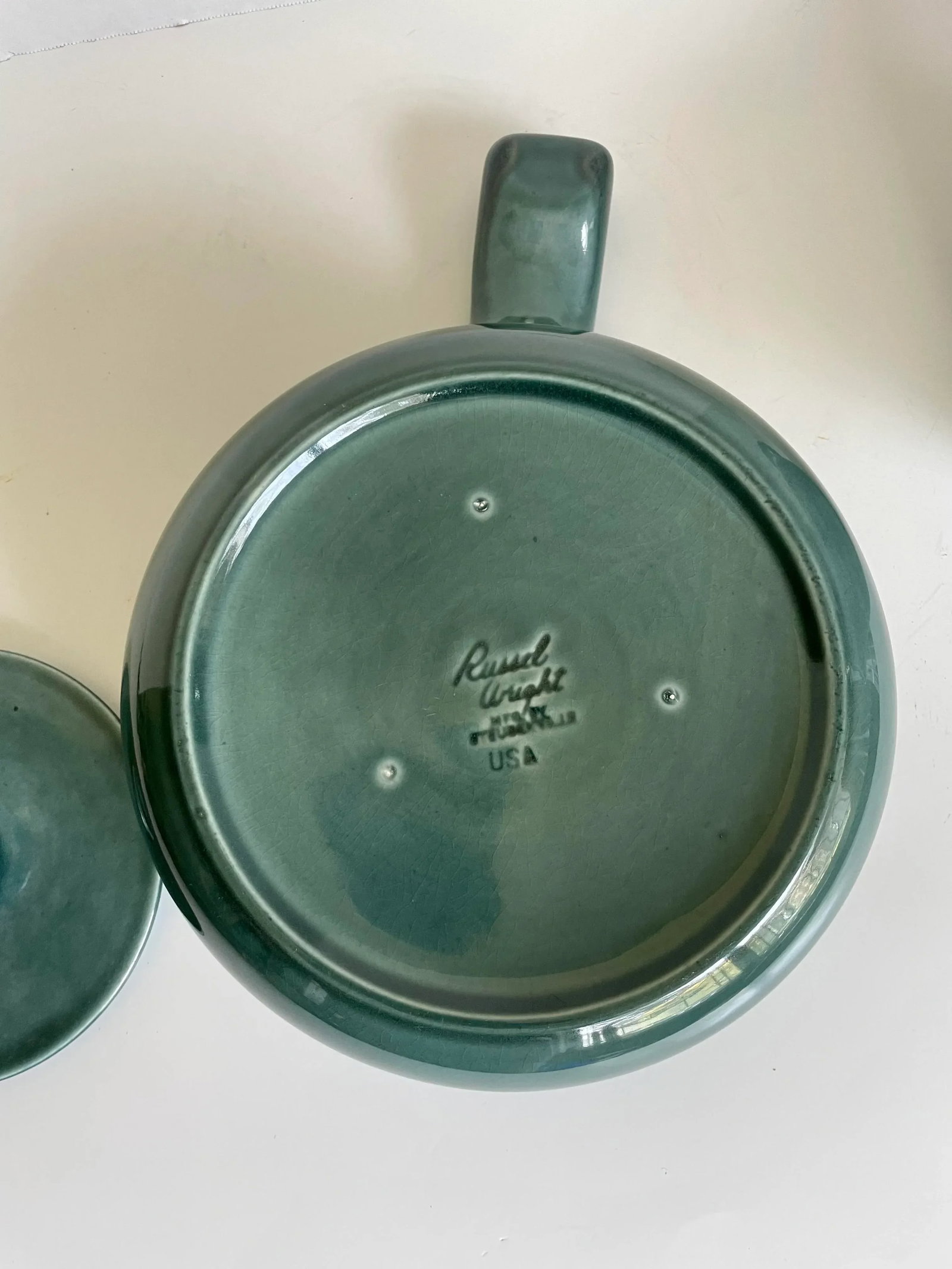 Mid 20th Century Russel Wright Steubenville Mid-Century Pottery Serving Set - Set of 4 - 8