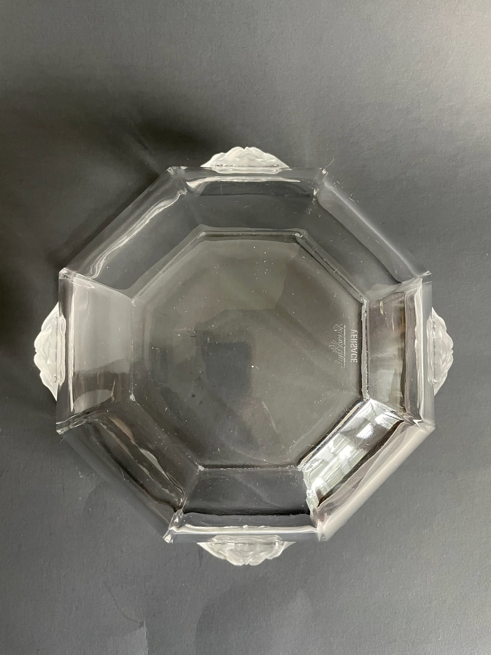 Versace Rosenthal Medusa Lumiere Crystal Bowl - 11