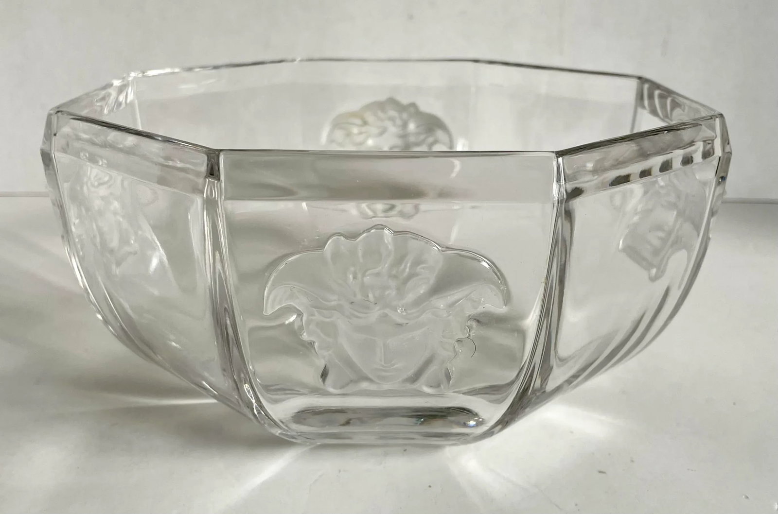 Versace Rosenthal Medusa Lumiere Crystal Bowl - 12
