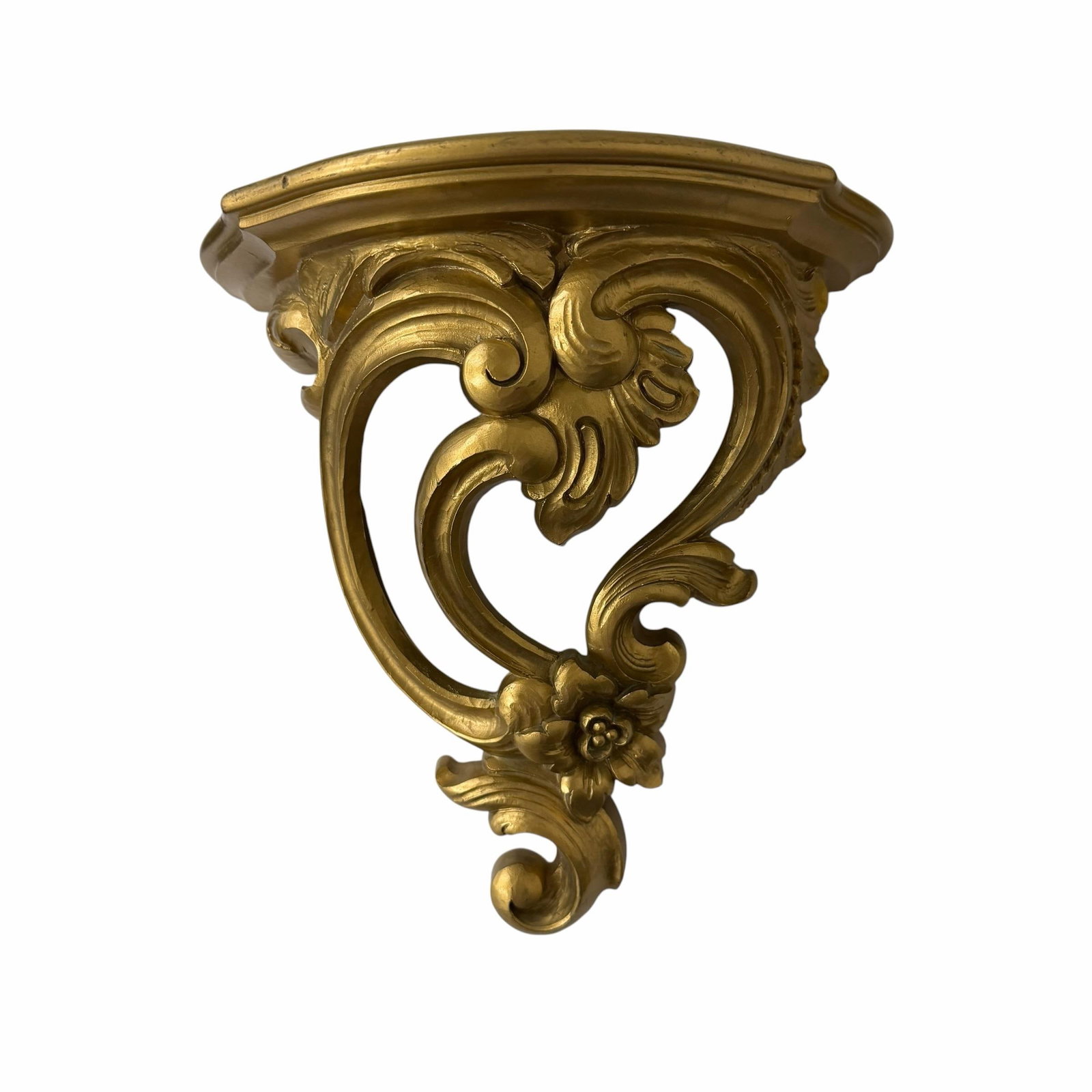 Vintage Syroco Decorative Display Brackets - A Pair - 3