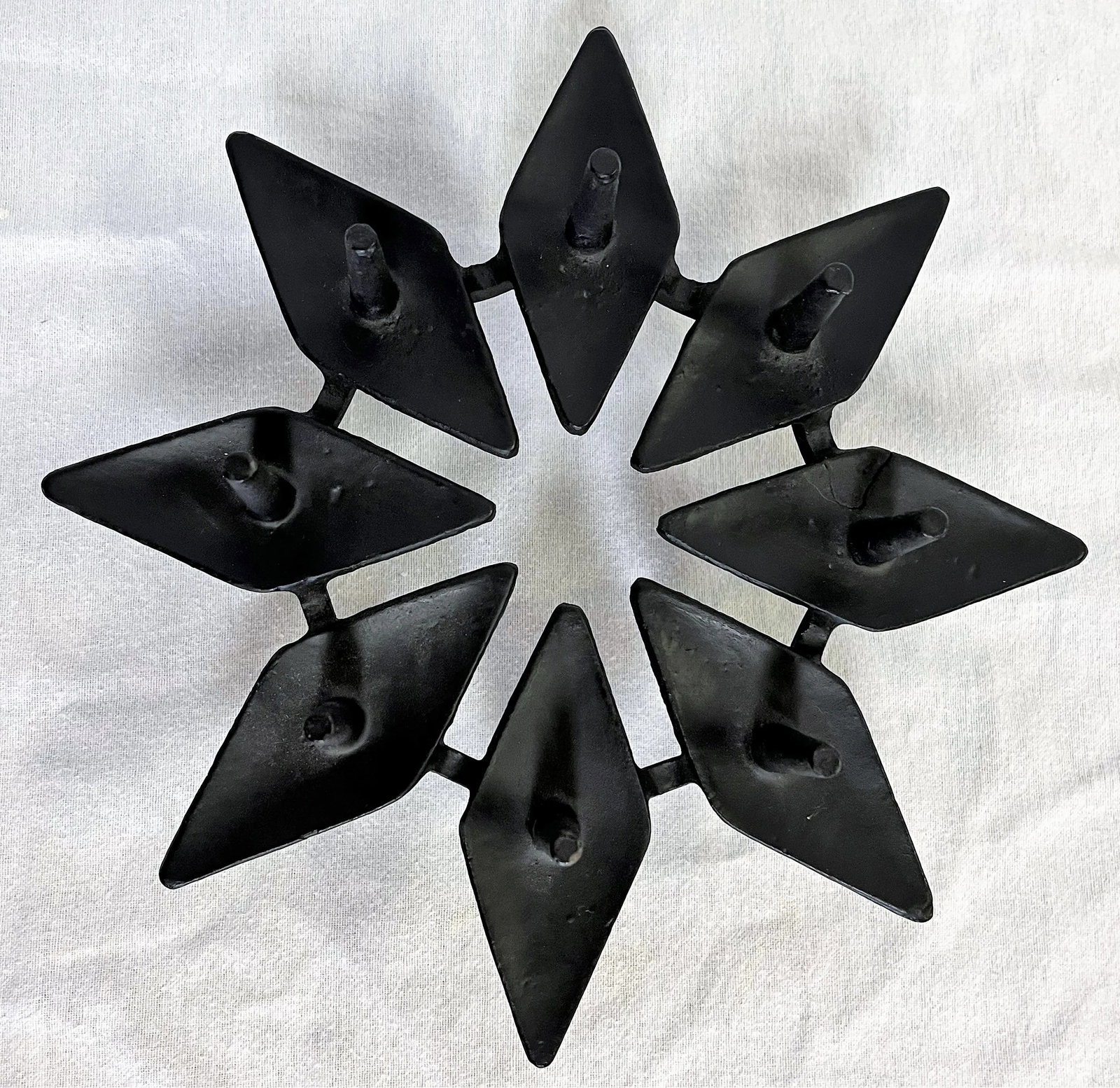 1960's Jens H Quistgaard for Dansk Cast Iron Candle Holder - 5