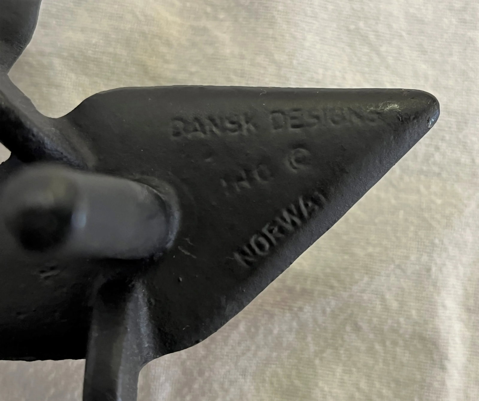 1960's Jens H Quistgaard for Dansk Cast Iron Candle Holder - 7