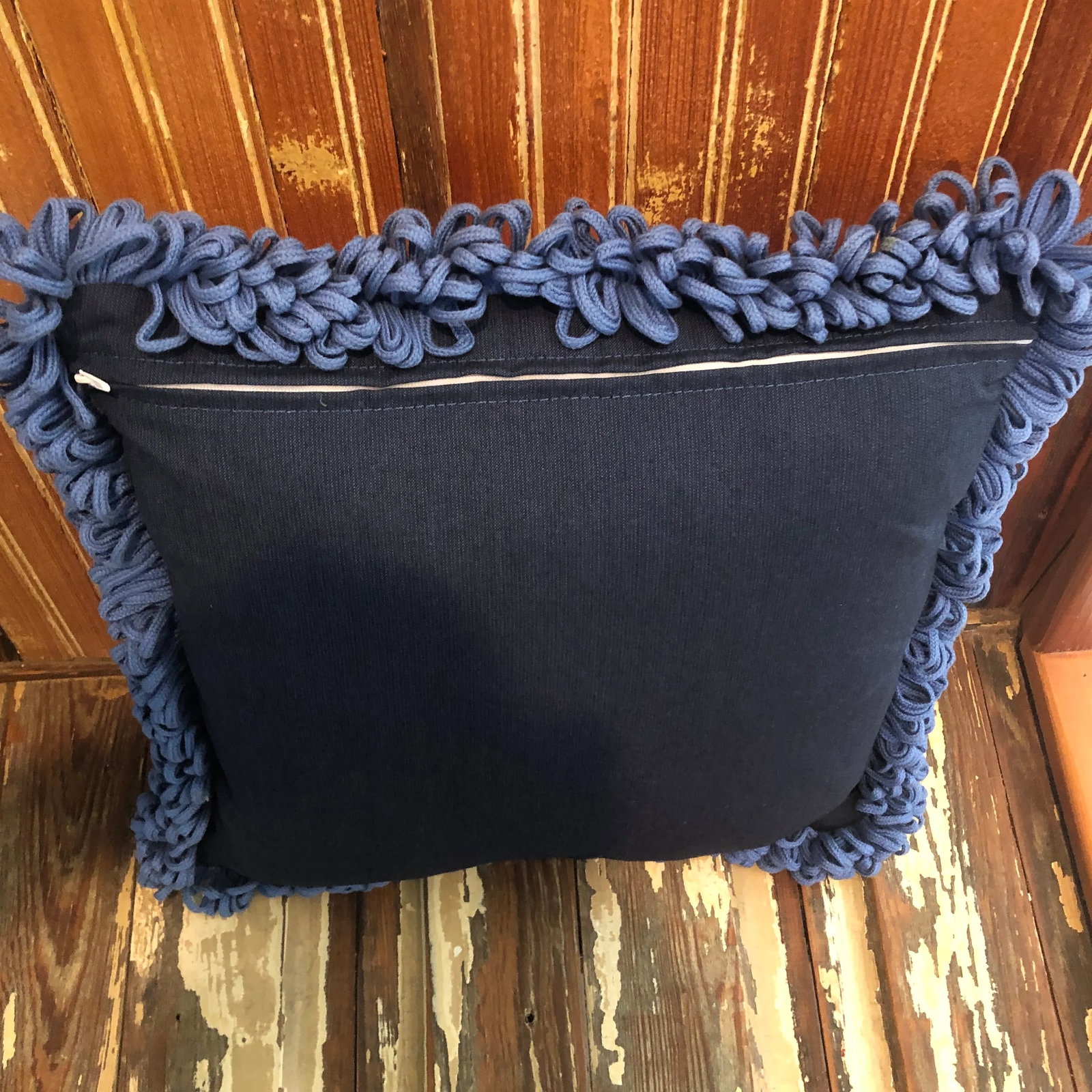 Contemporary Nautical Fish Print Hand Crafted Pillows - Set of 2 - 4