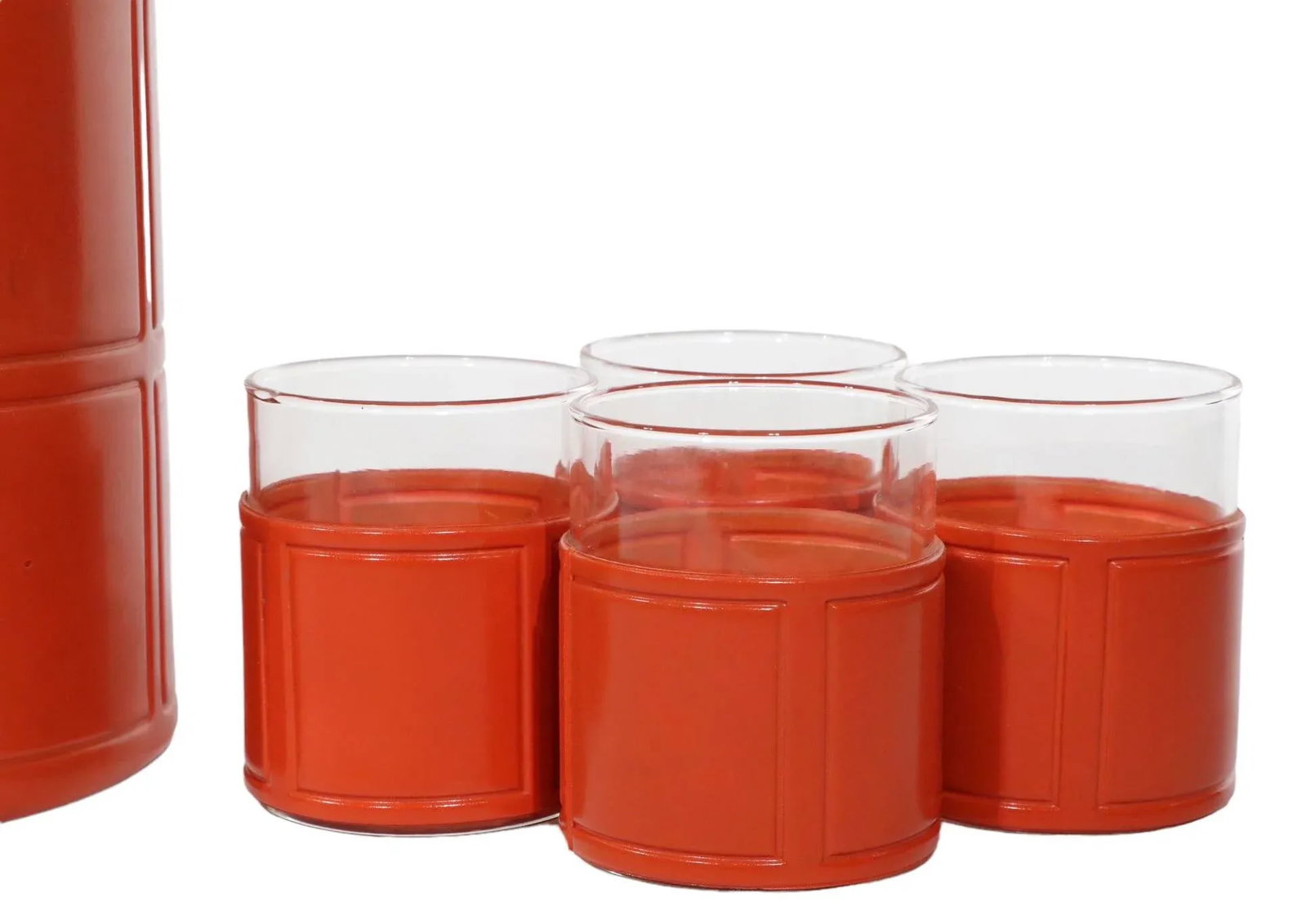 Vintage Ice Bucket Cocktail Set by Kraft Ware- 5 Pieces - 9