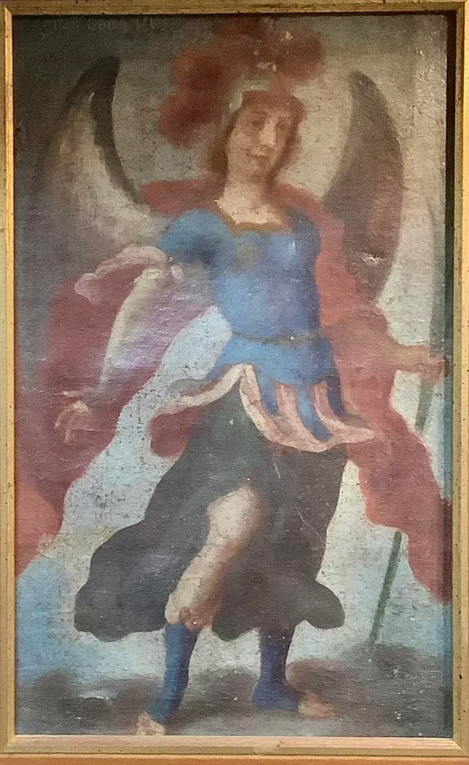 18th Century Spanish Colonial School, Cuzco: Angel - 4