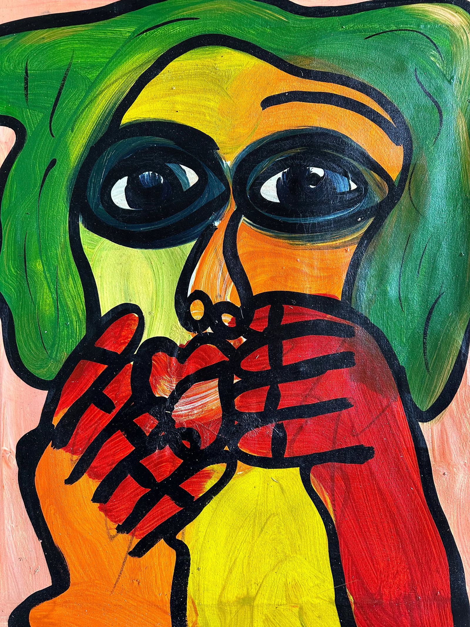 Original Peter Keil Painting - Junge Wilde Collection - 2