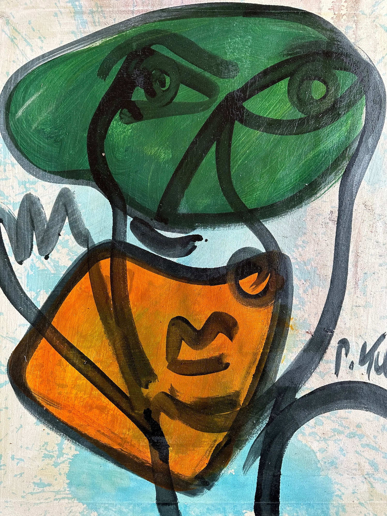 Original Peter Keil Painting - Junge Wilde Collection - 2