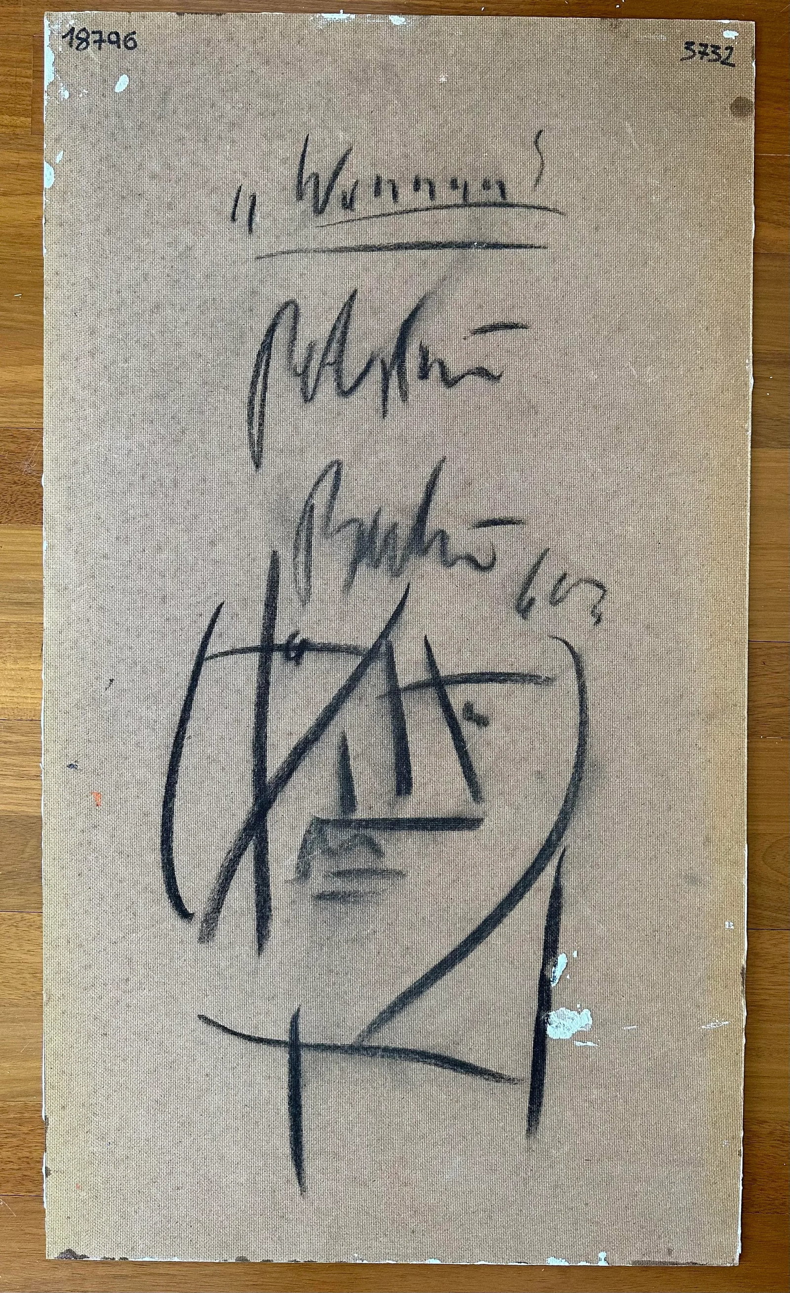 1977 Titled Original Peter Keil Painting - Junge Wilde Collection - 10