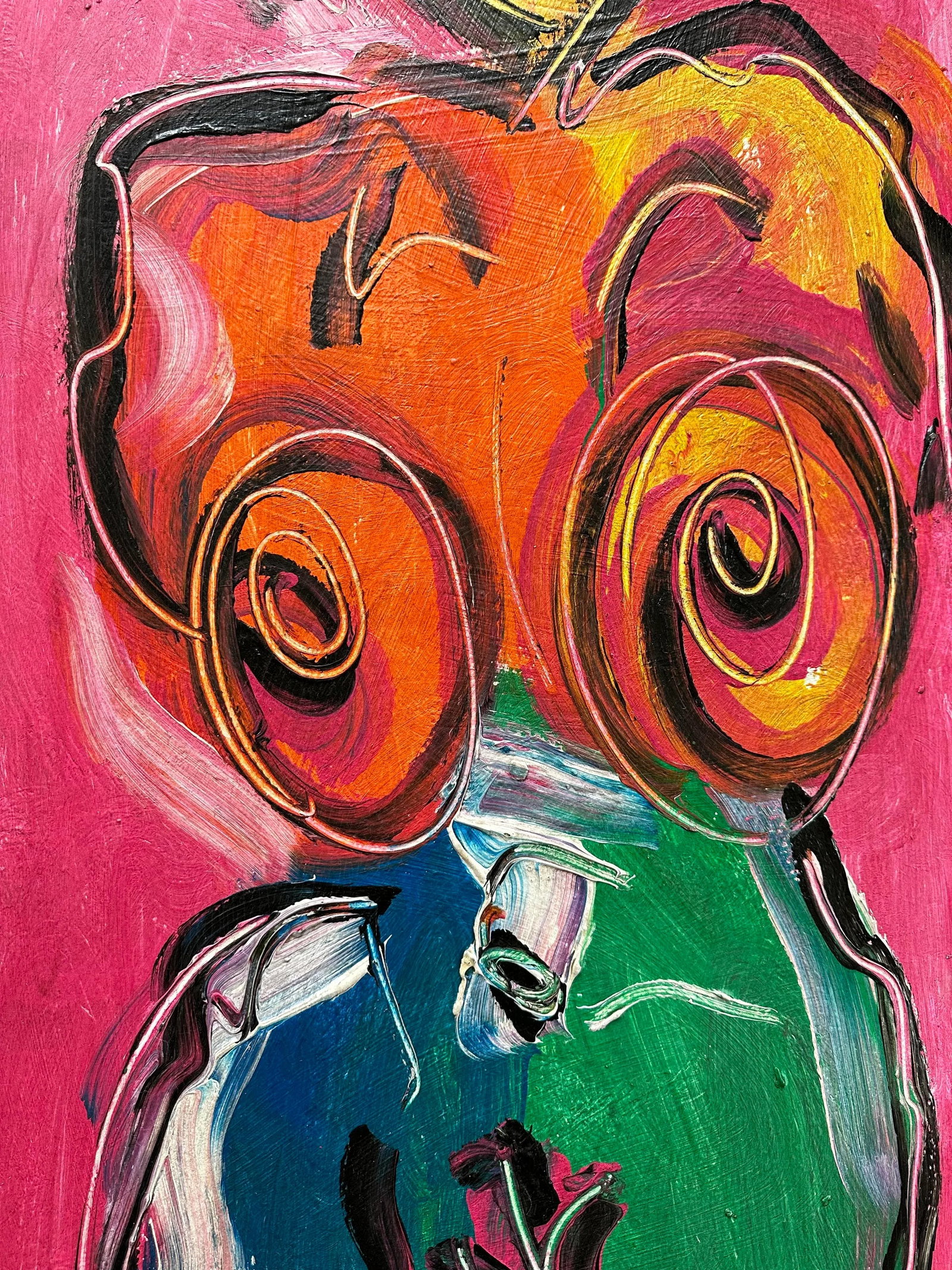 Large Titled Painting by Peter Keil, 1967 - 4
