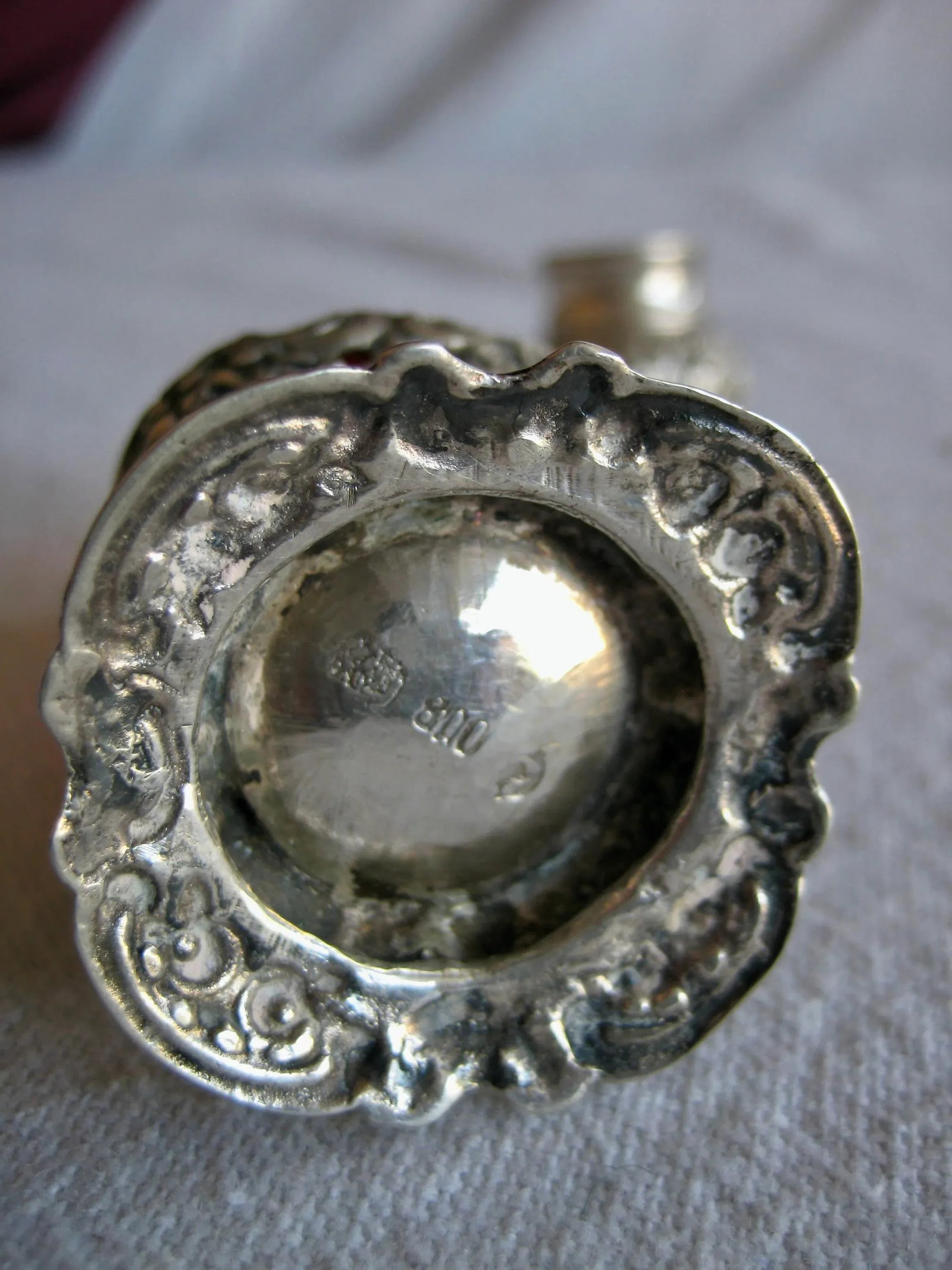 Crystal and Silver Salt Shaker, Late 18 Hundreds - 8