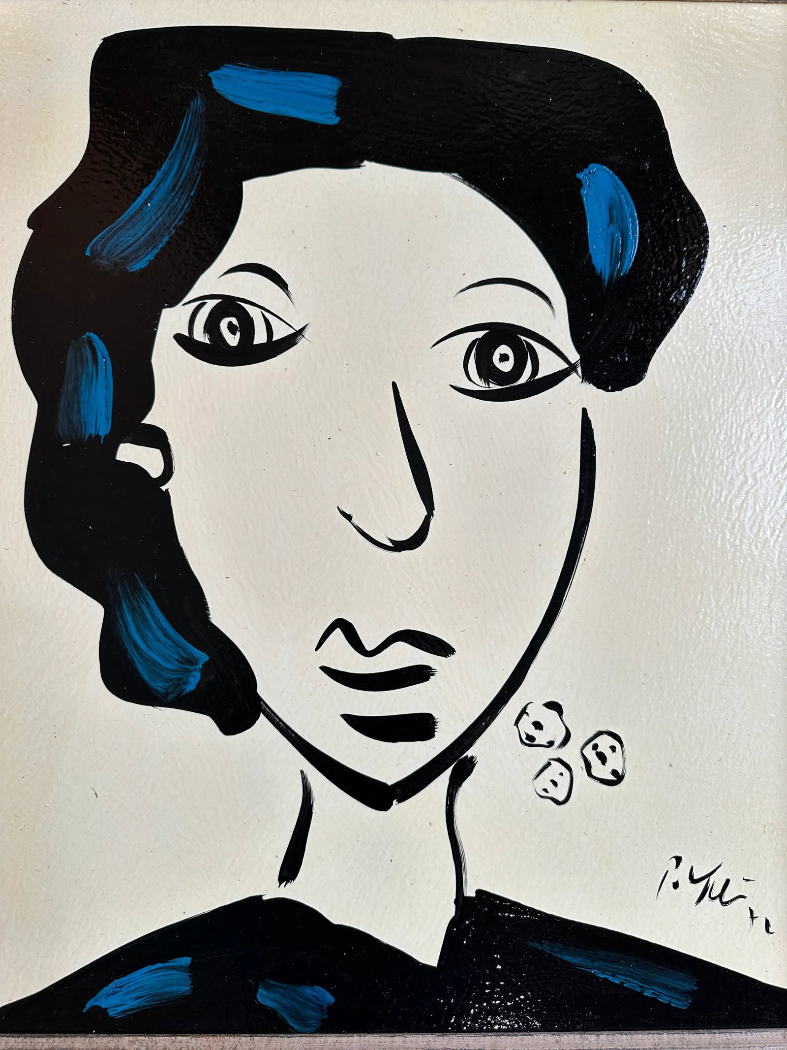 1972 Original Peter Keil Painting Framed - 6