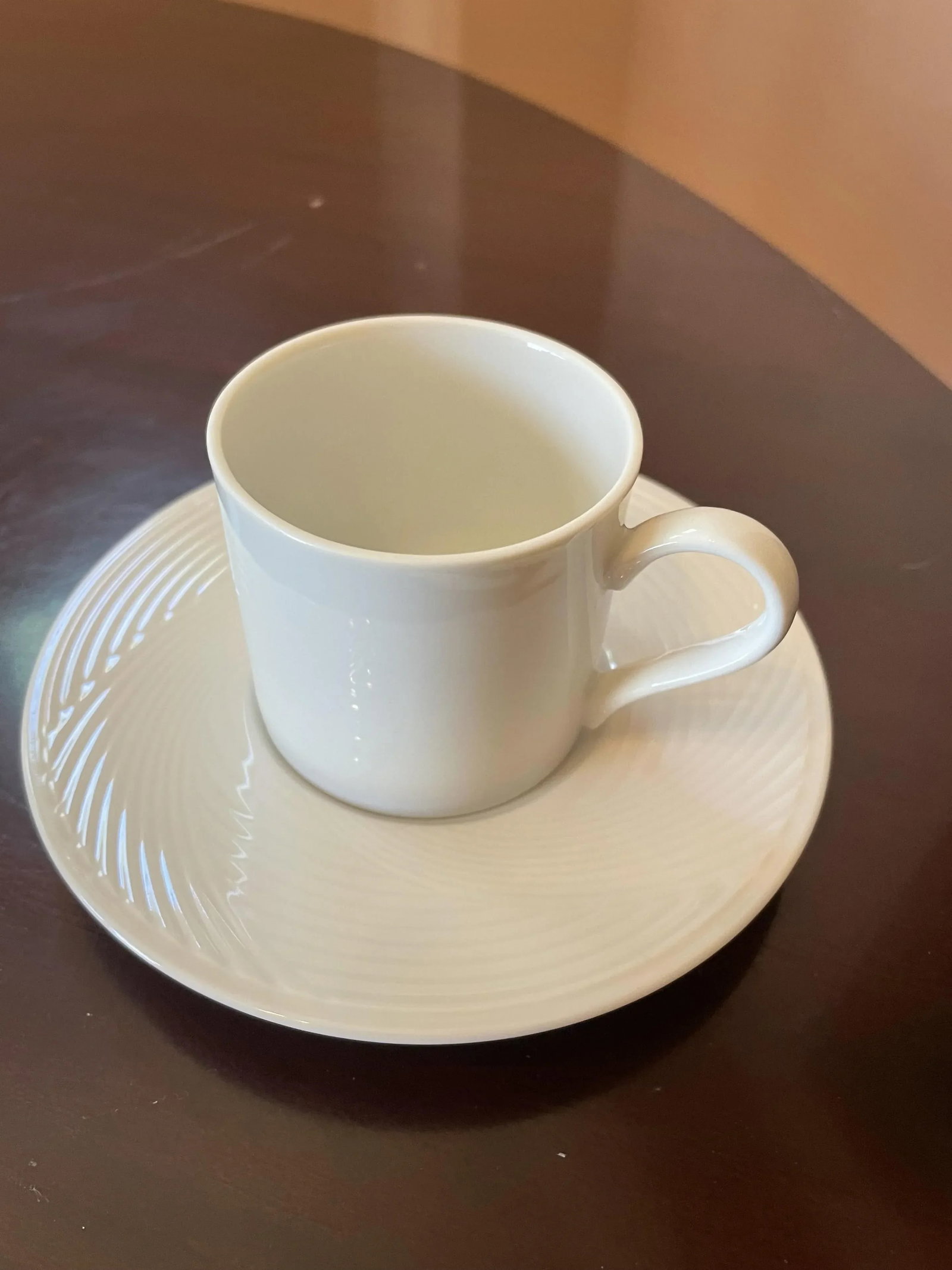 1960s Dansk White Porcelain Demitasse Cups and Saucers Set- 16 Pieces - 7