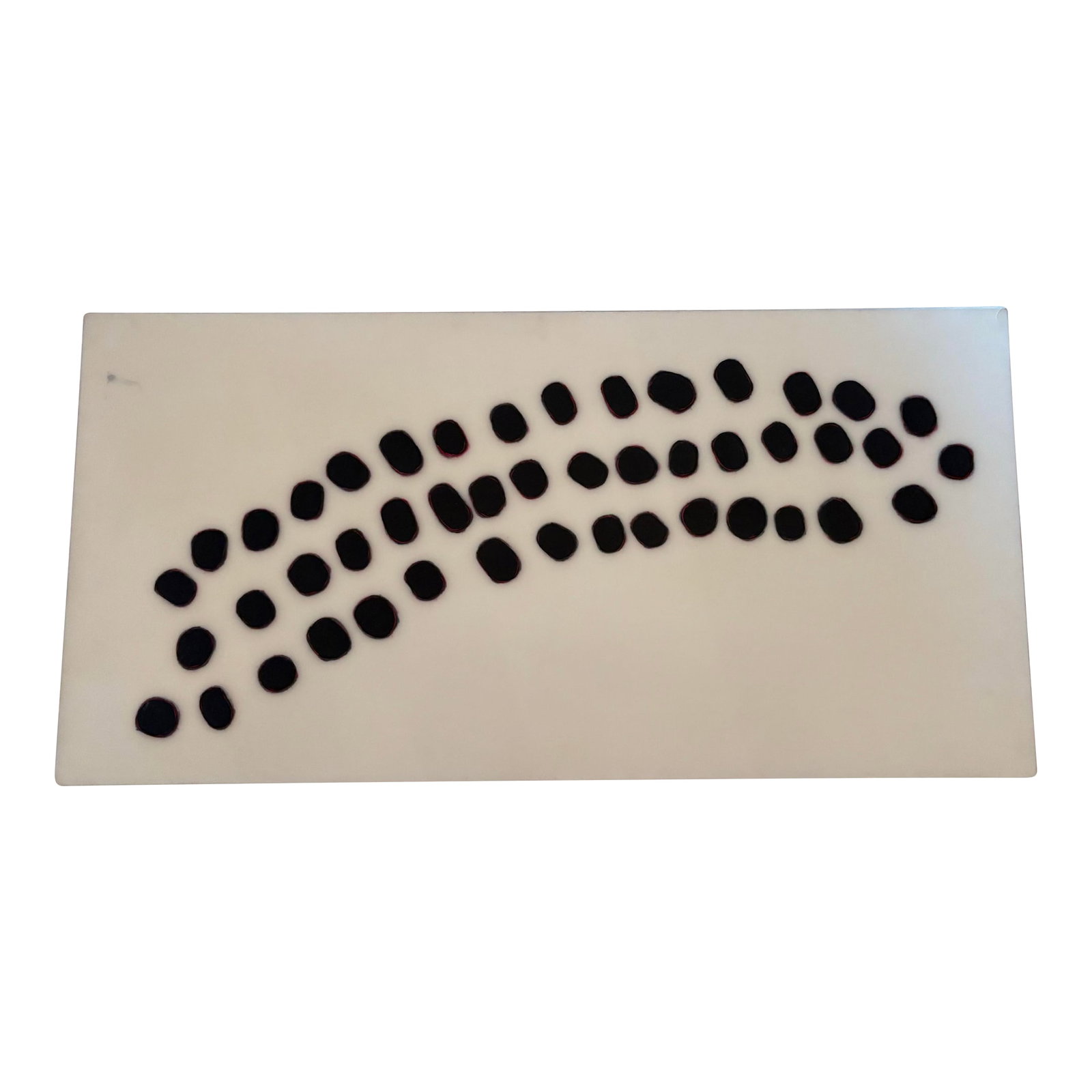 Charles Christopher Hill Acrylic Painting "Pasiega 9" Signed With Exhibition Papers (1 of 12)