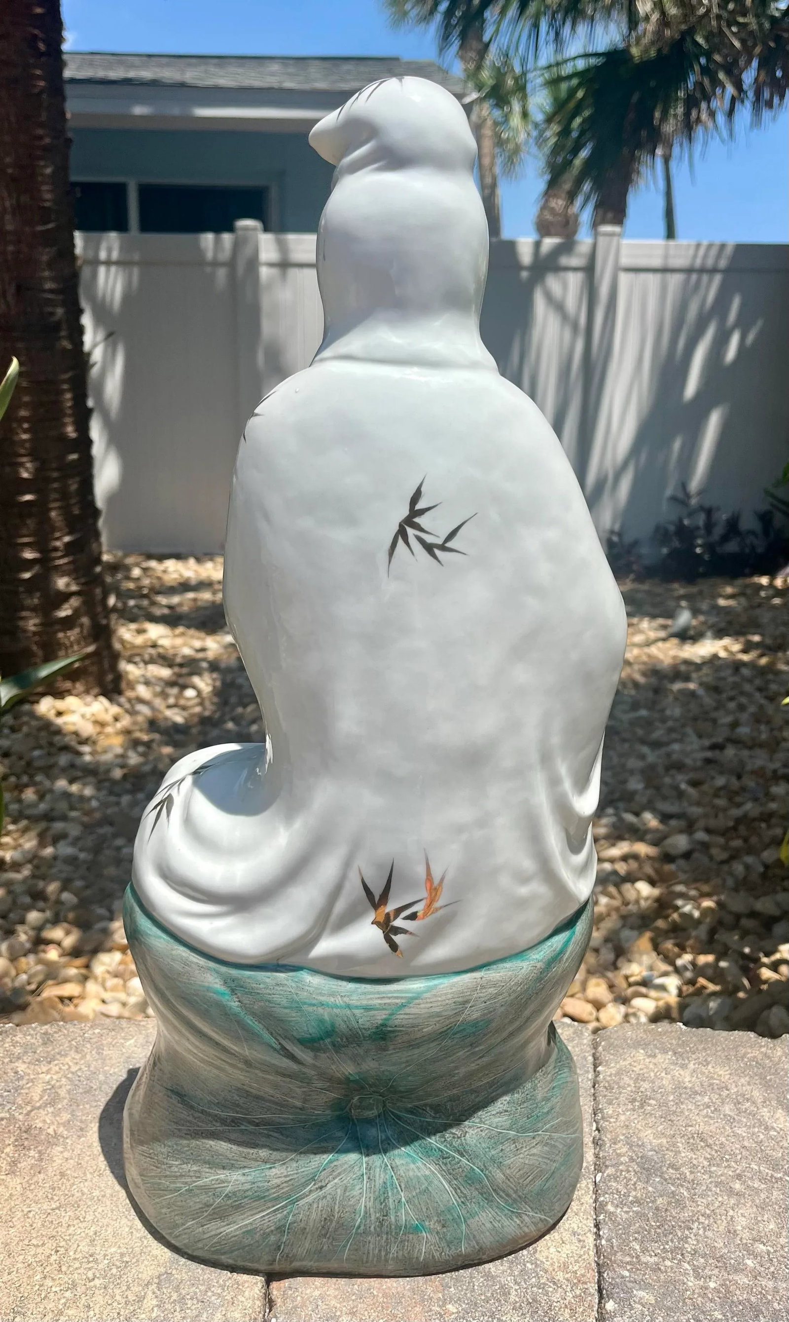 Mid 20th Century Chinese Porcelain Statue in Repose - 10