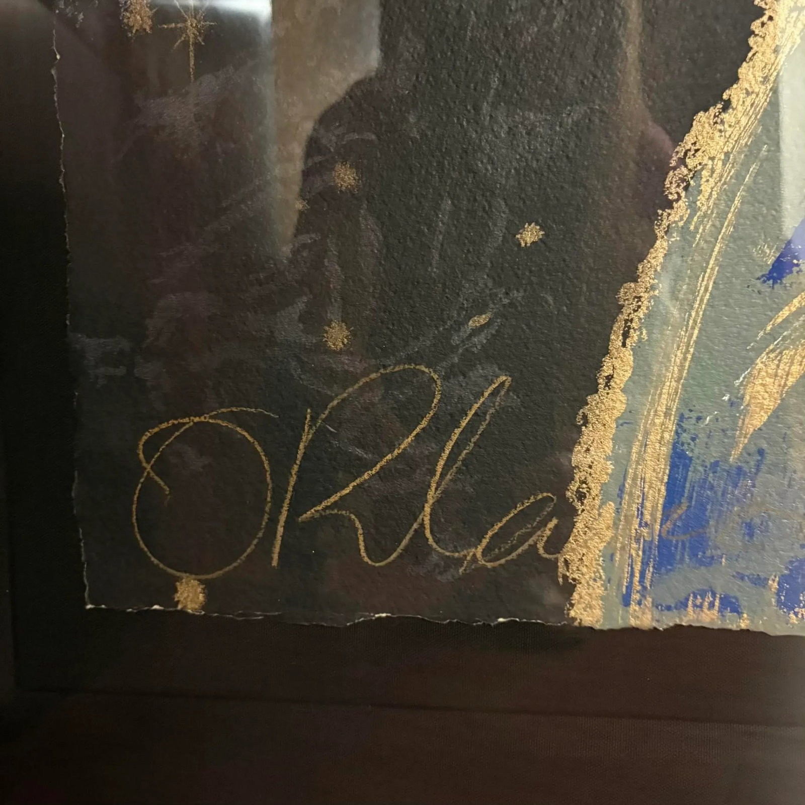 Orlando Agudelo-Botero Large Signed Enhanced Serigraph With Metallic Accents - 9