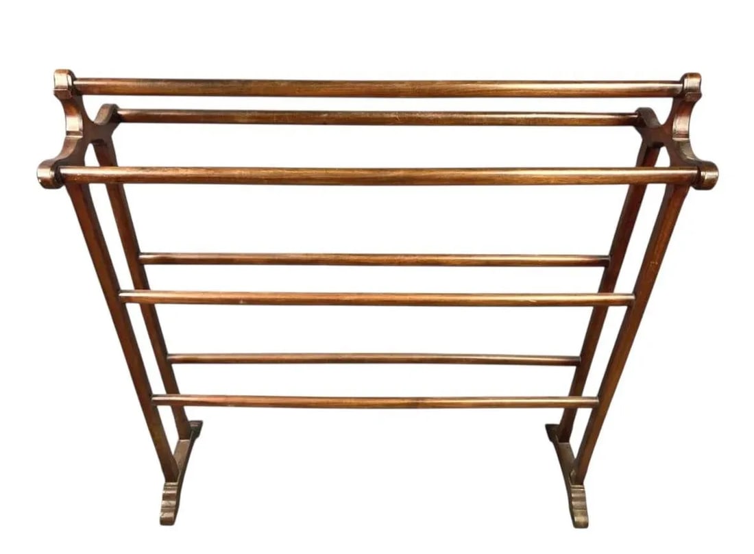 Mid 20th Century Mid Century Blanket or Quilt Rack - 3