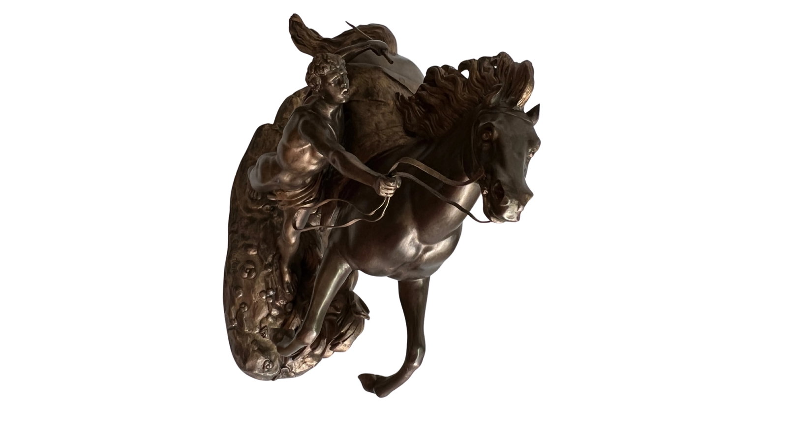 Antique Bronze Sculpture Styled After Cheval De Marly by Guillaume Coustou - 17
