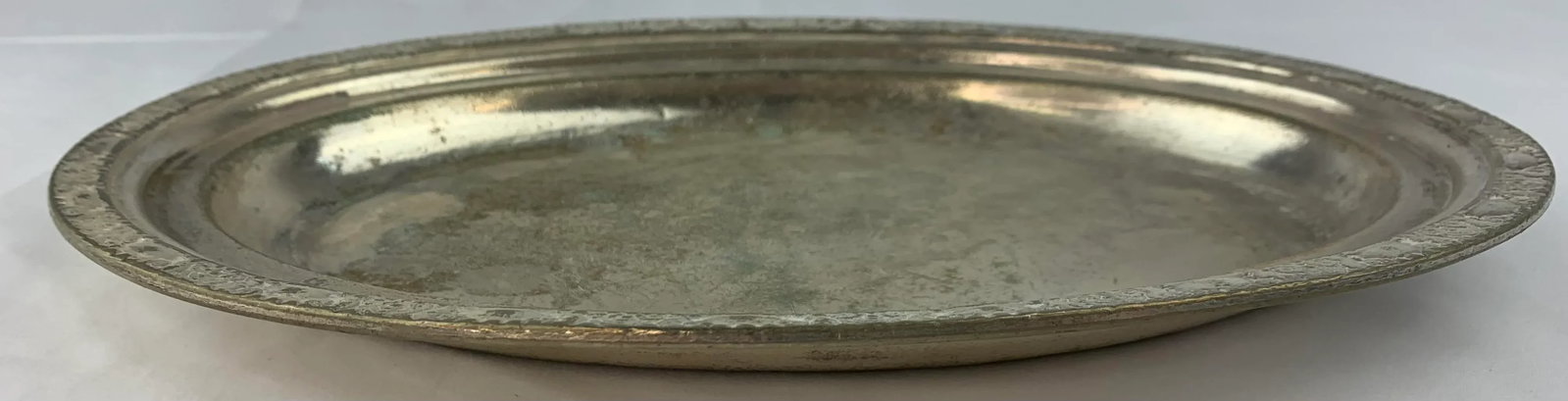 Mid 20th Century Waldorf Astoria Oval Silver Plated Tray - 3