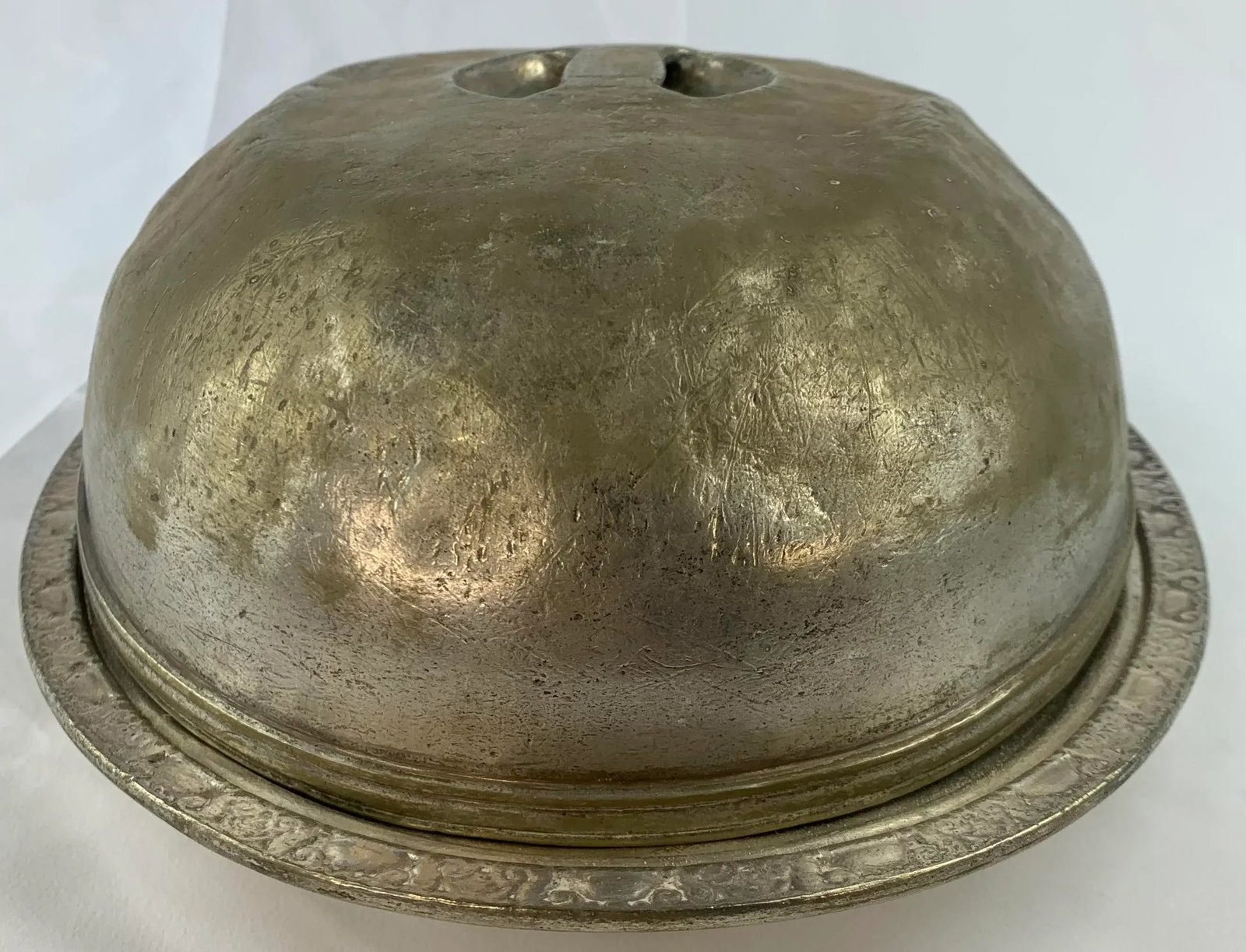 Antique Waldorf Astoria Lidded Serving Tray - 3