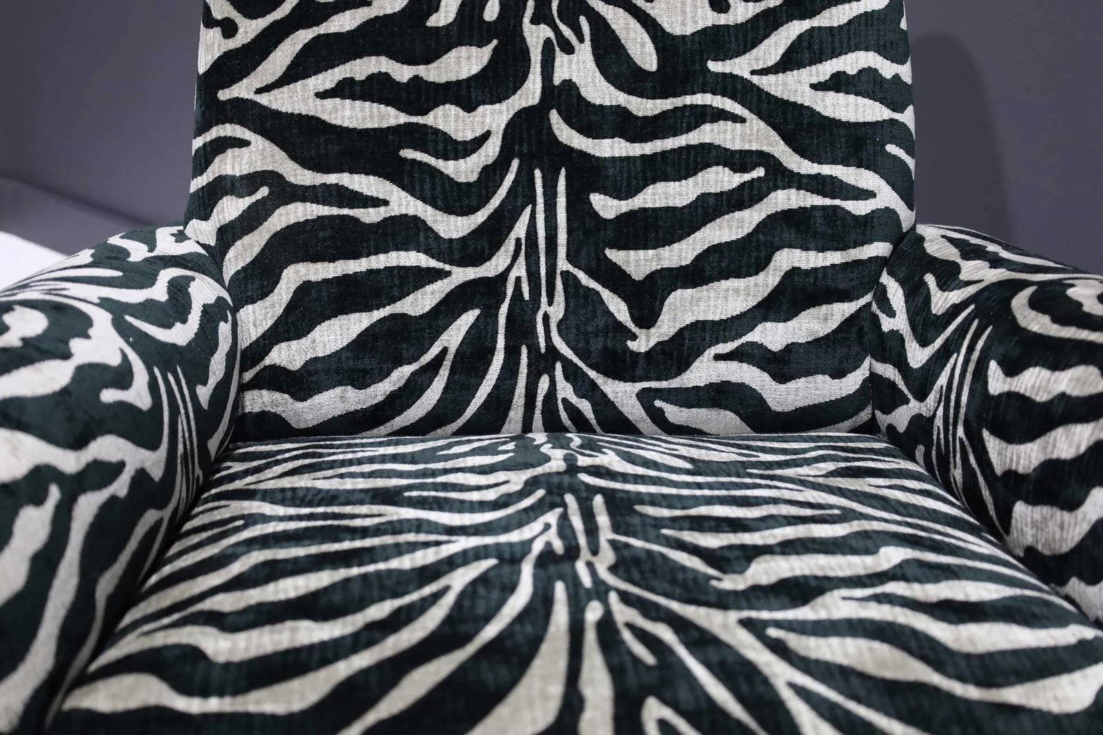 Mid 20th Century Pair of French Lounge Chairs in New Upholstery - 9