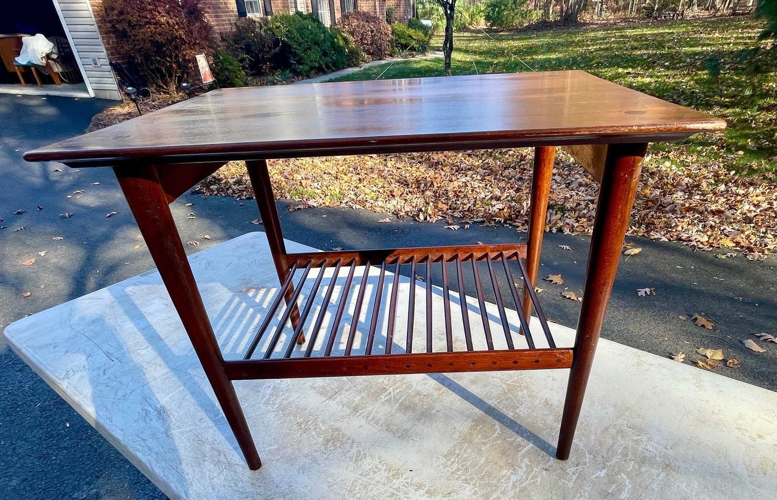 Winchendon Mid Century Modern Side Table Attributed to Kip Stewart - 12