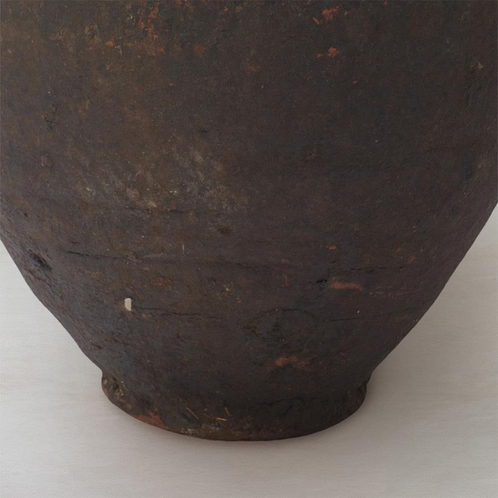 Early 20th Century Antique Berber Unglazed Clay Storage Jar, Morocco - 5